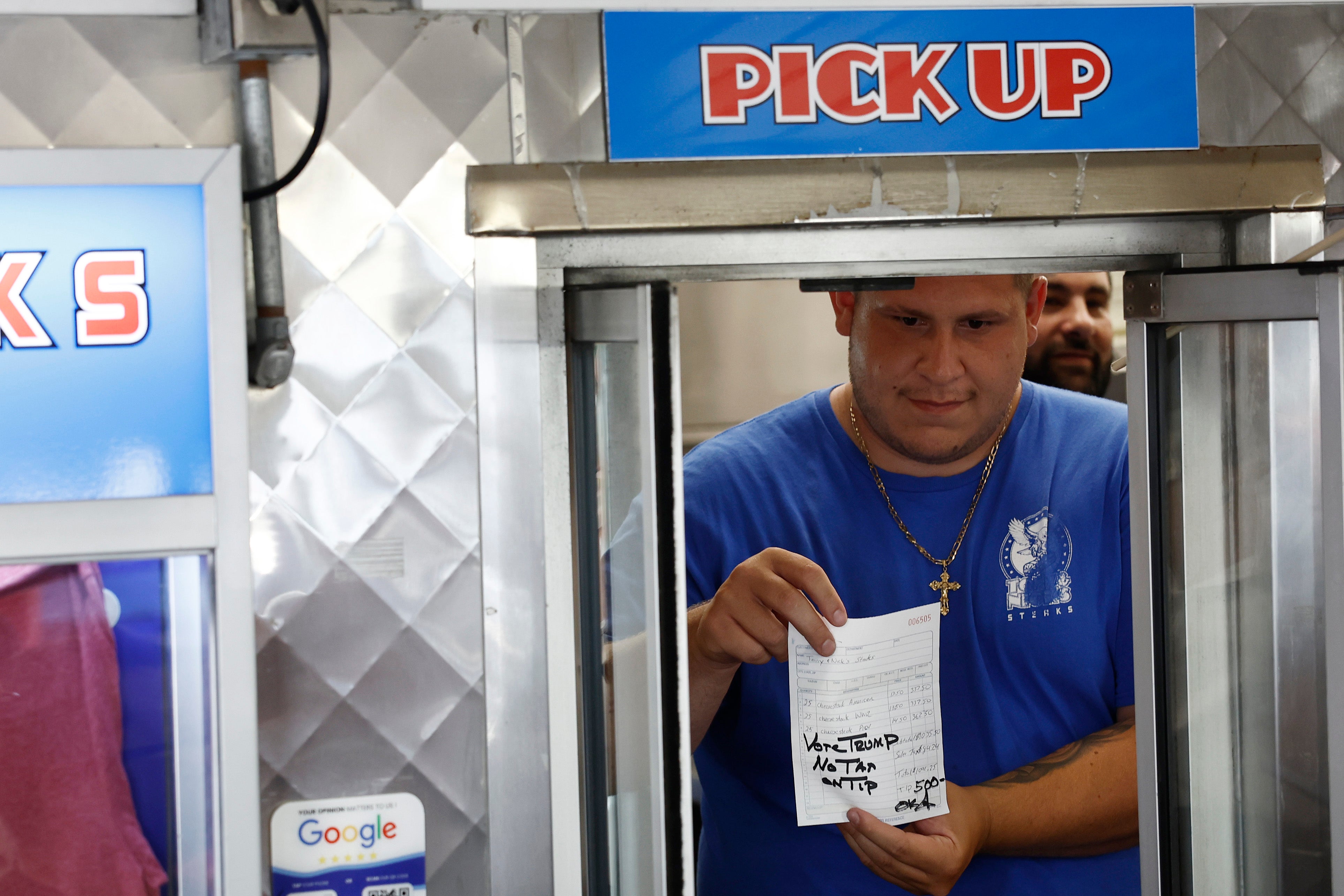 The ‘no taxes on tips’ policy was widely popular during the presidential campaign with both Trump and former vice president Kamala Harris using it to attract voters