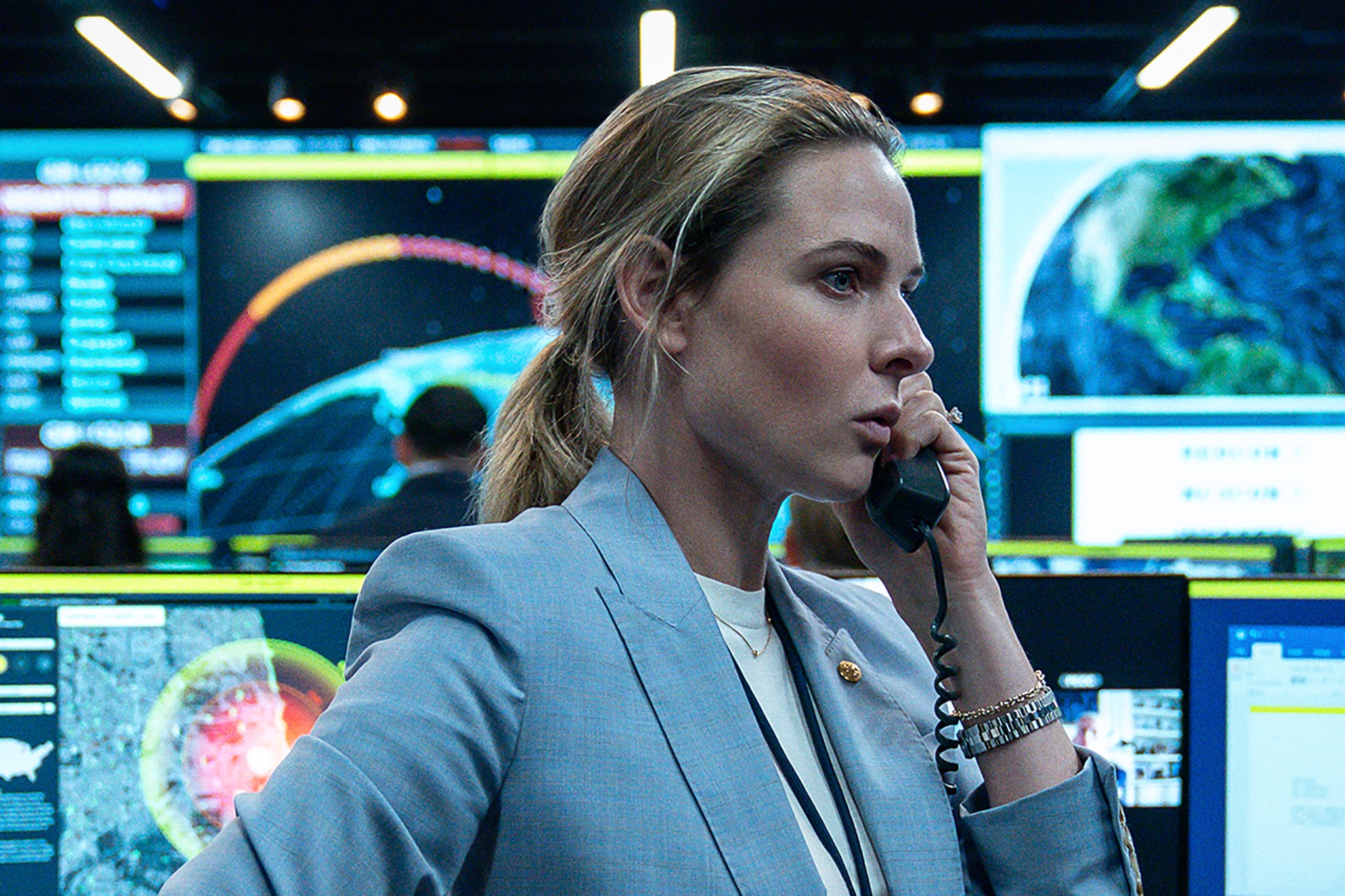 <p>Rebecca Ferguson stars as Captain Olivia Walker in ‘A House of Dynamite’</p>