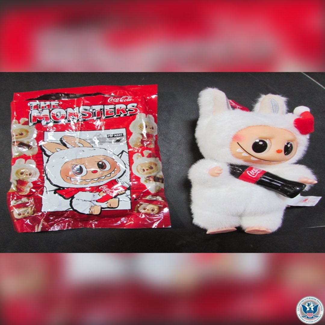 More than 11,000 fake Labubu dolls were seized at the US border in Seattle last week, authorities said.