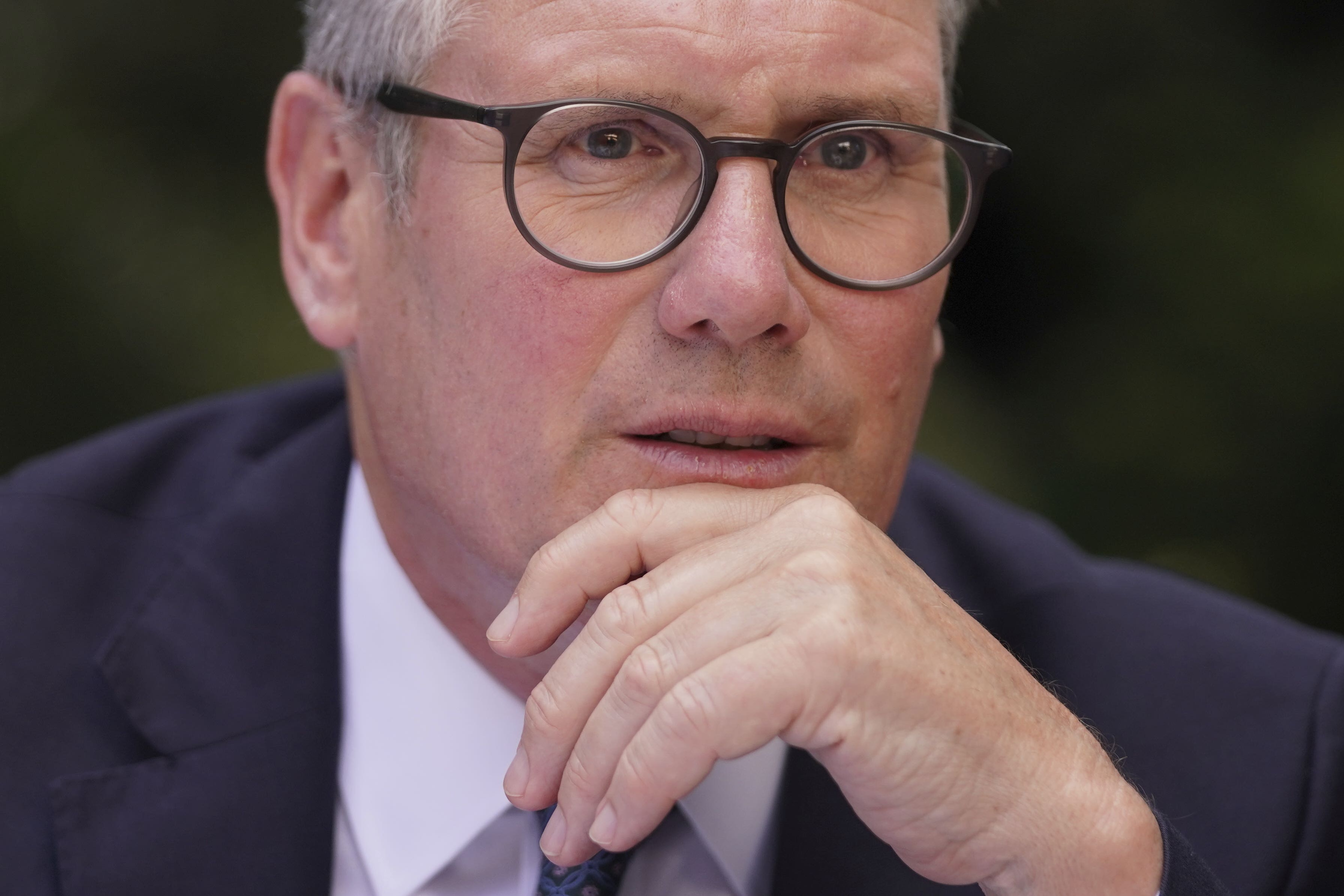 Prime Minister Sir Keir Starmer will hold a meeting to discuss going ‘further and faster’ on migration (Alberto Pezzali/PA)