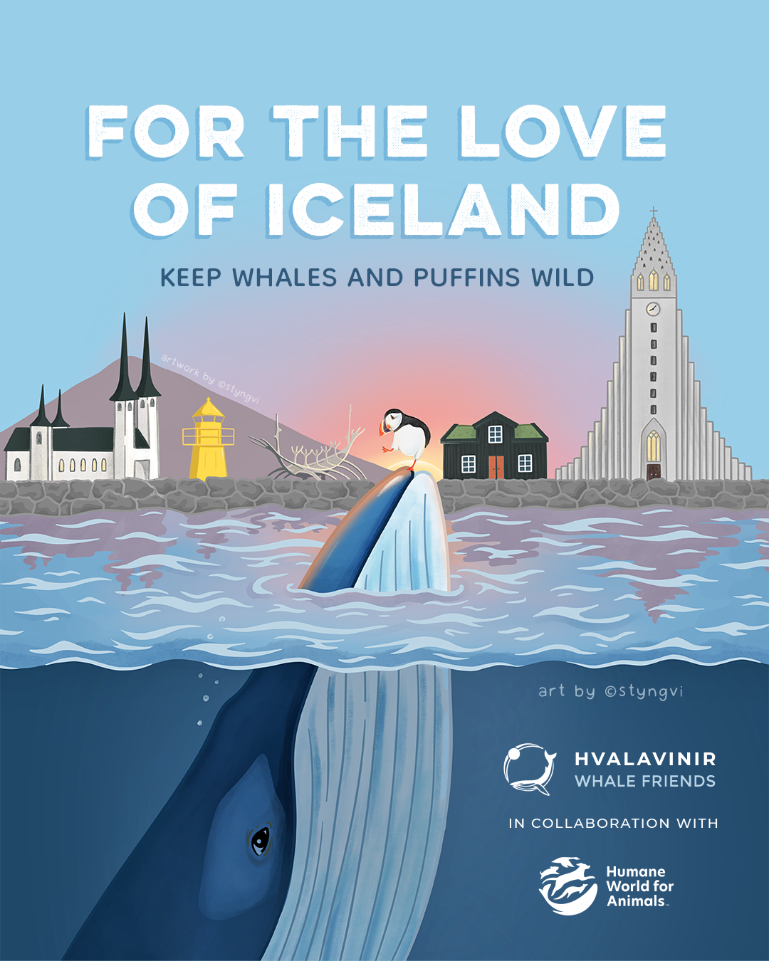 Tourists are invited to sign 'pledge cards'