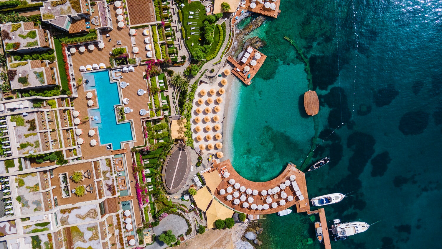 This hotel offers a nod to Turkey’s neighbour Greece with its cuisine