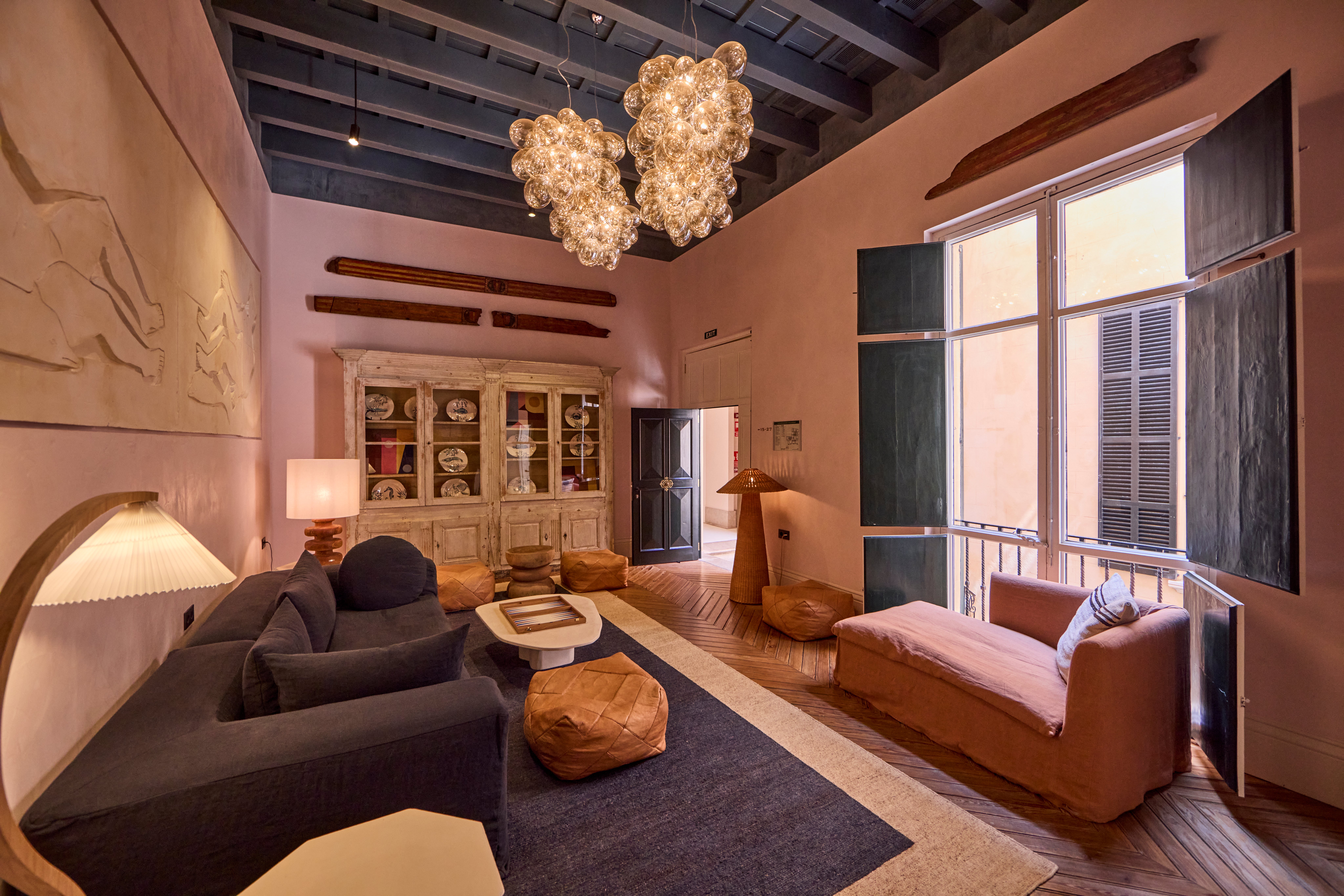 Historic character is blended with contemporary furnishings at Puro Grand