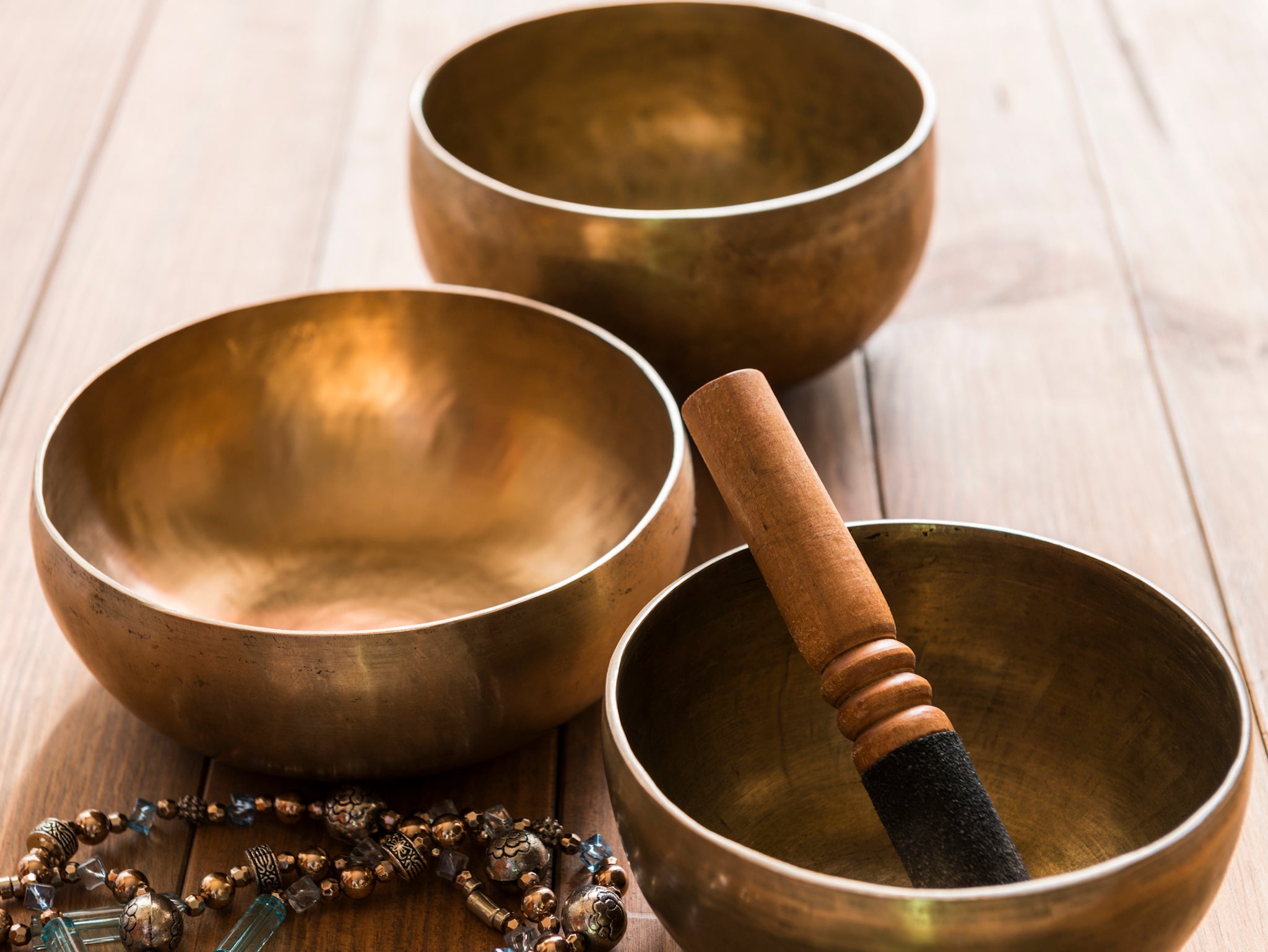 Studies show that vibrations from specific instruments can alter human brainwaves and elicit states of calm, focus and emotional release