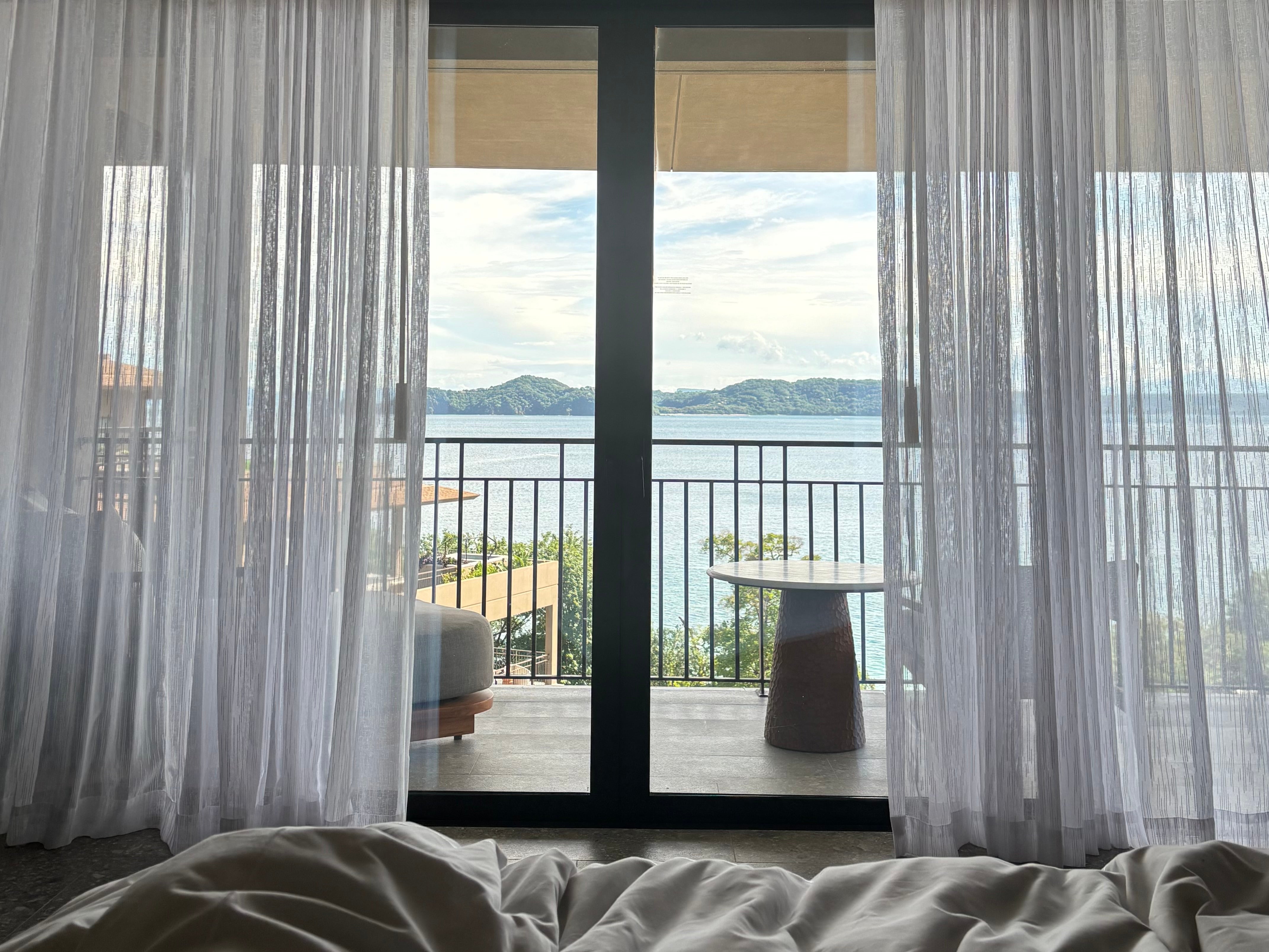 Room with an ocean view at the Waldorf Astoria Punta Cacique, Costa Rica