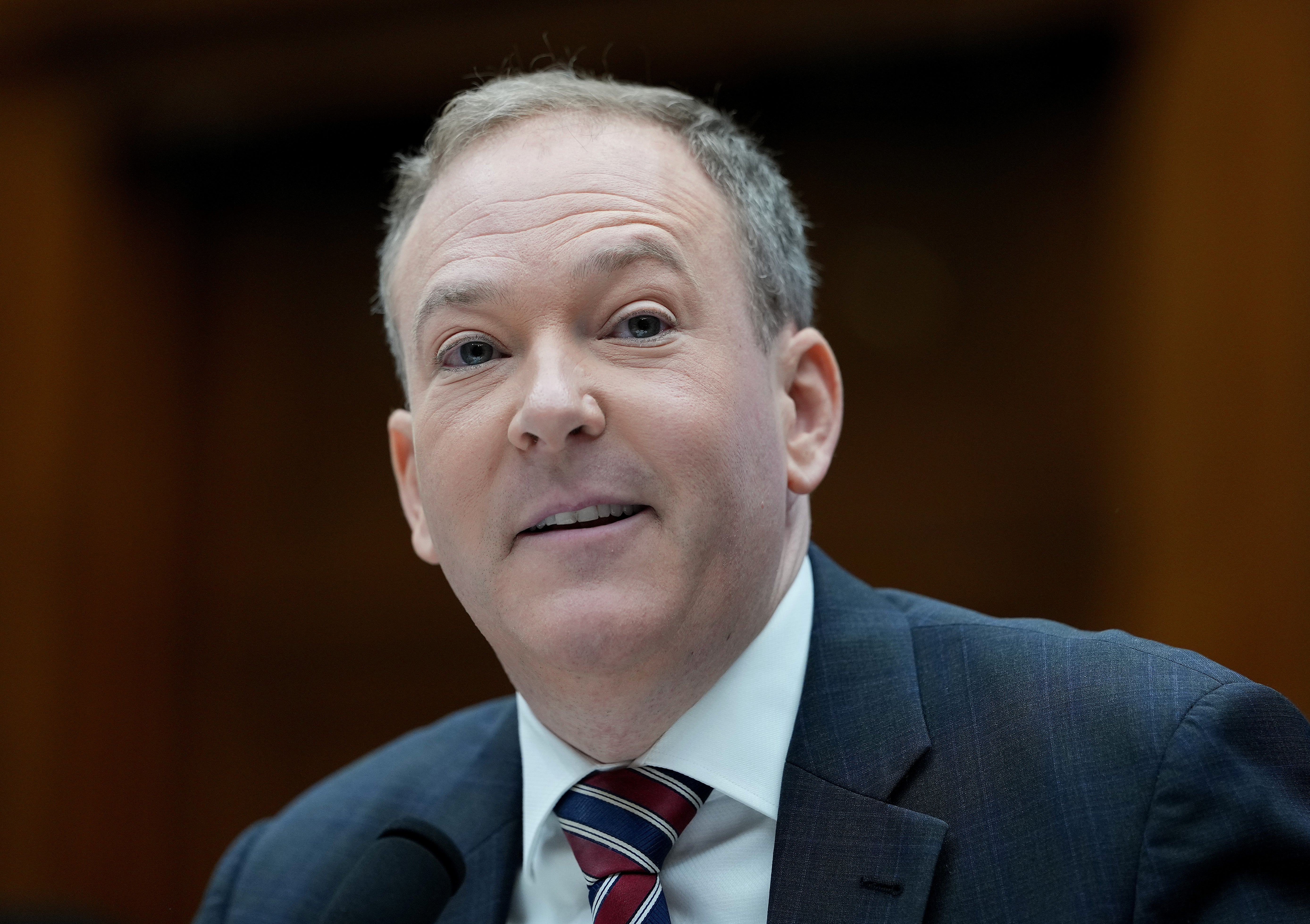 Environmental Protection Agency Administrator Lee Zeldin testifies before the House Committee on Energy and Commerce Subcommittee last May in Washington, D.C. The agency has also been working to reverse the landmark climate finding that greenhouse gas emissions are harmful to human health