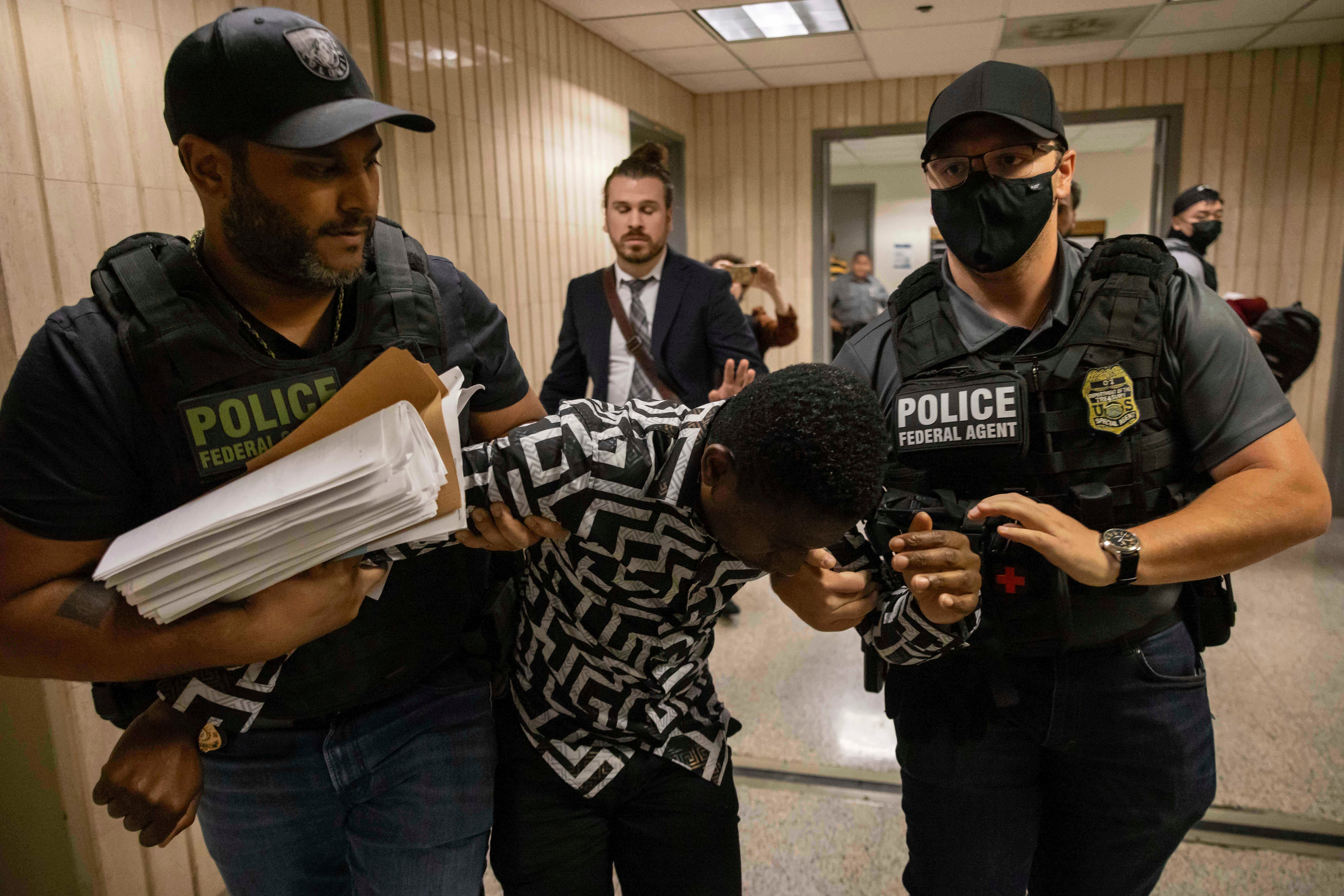 The Justice Department has instructed immigration court judges to dismiss immigrants’ cases, making them vulnerable targets for immediate arrest and removal as soon as they step out of courtrooms