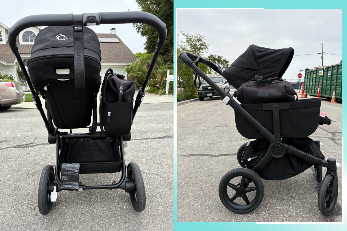 Pushchair Bugaboo Donkey Folded Bugaboo Donkey Pushchair Review Twins  Tandems Pushchairs