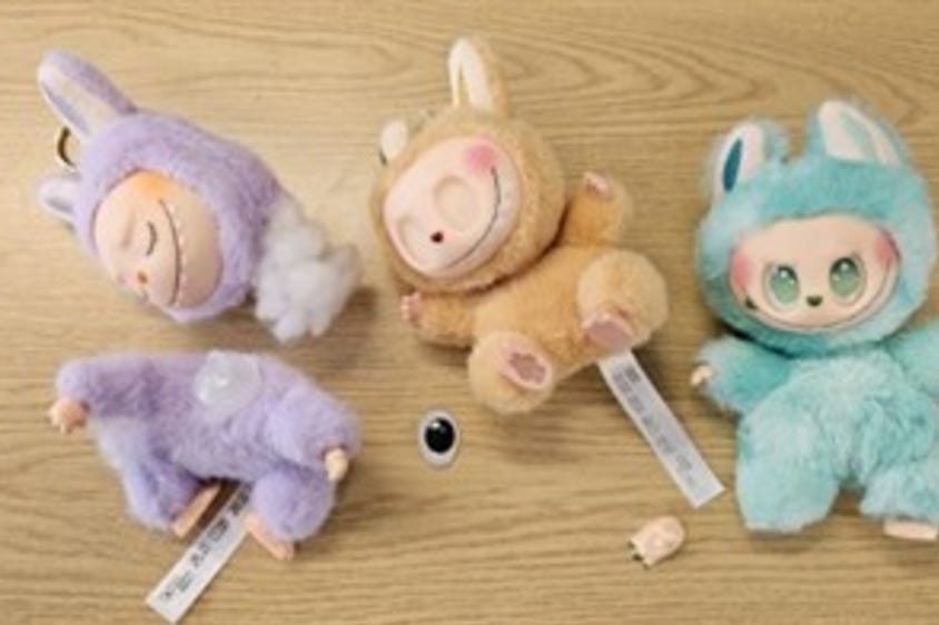 Councils have sized thousands of fake Labubu dolls (North Somerset Council Trading Standards/PA)