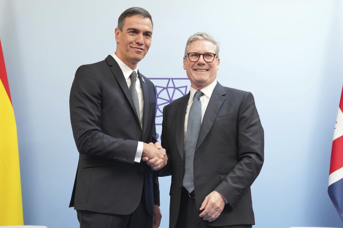 Spanish PM hits out at Europe’s Gaza ‘failure’ ahead of Starmer meeting