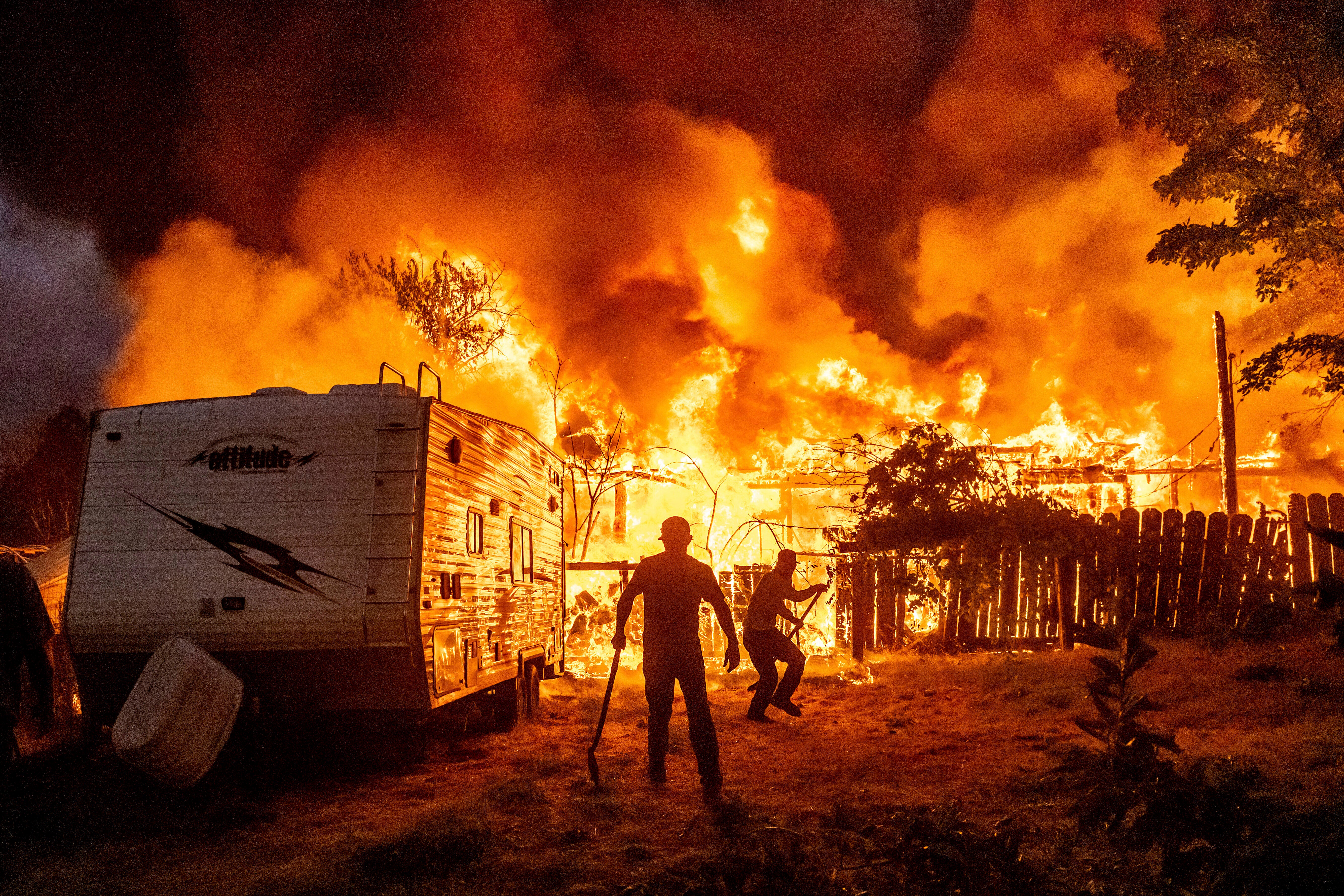 APTOPIX California Extreme Weather Wildfires