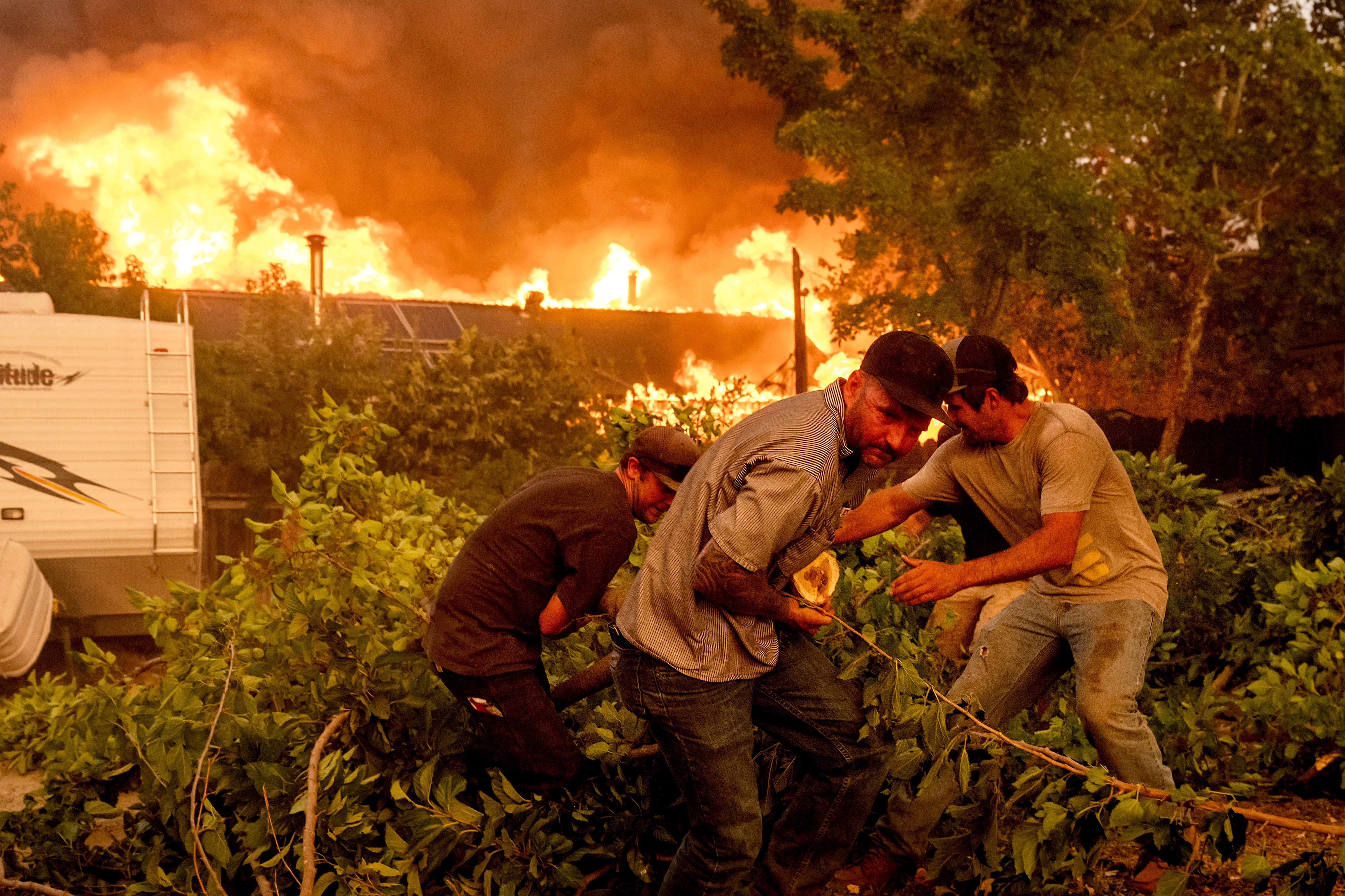 California Extreme Weather Wildfires
