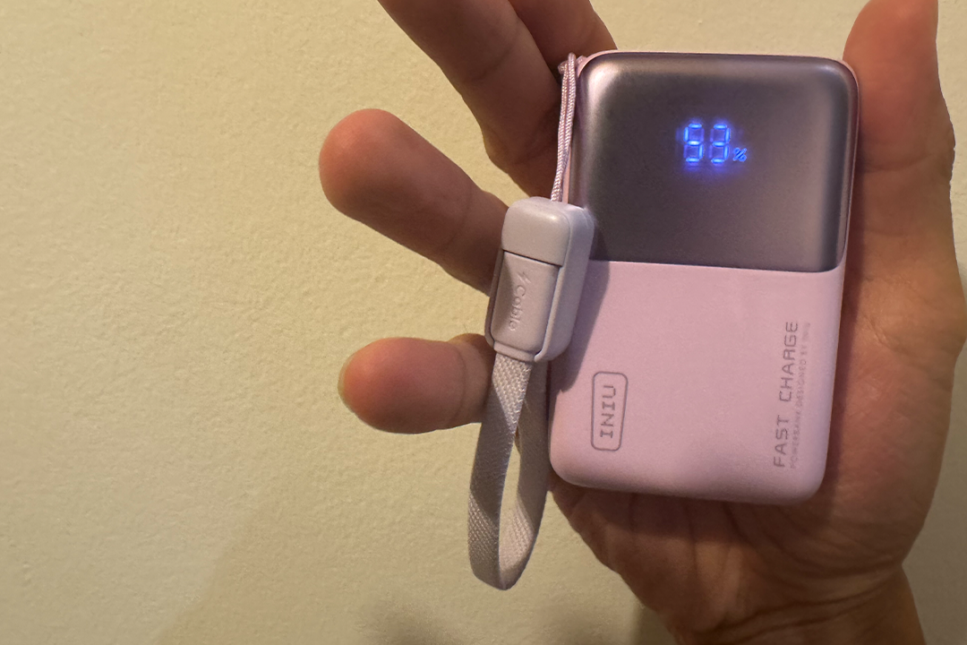This tiny power bank is surprisingly effective (Alex Lee/The Independent )