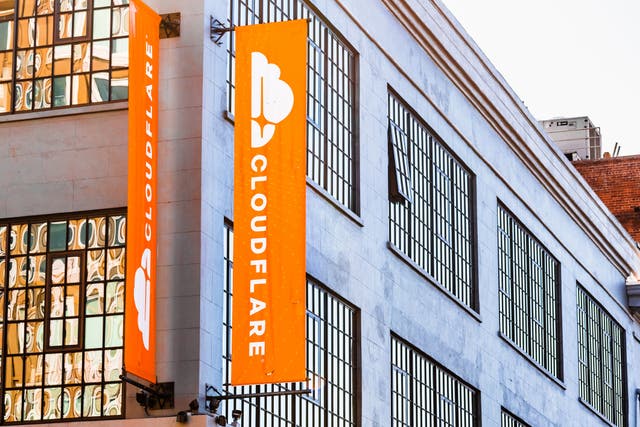 <p>Cloudflare’s headquarters in San Francisco, California</p>