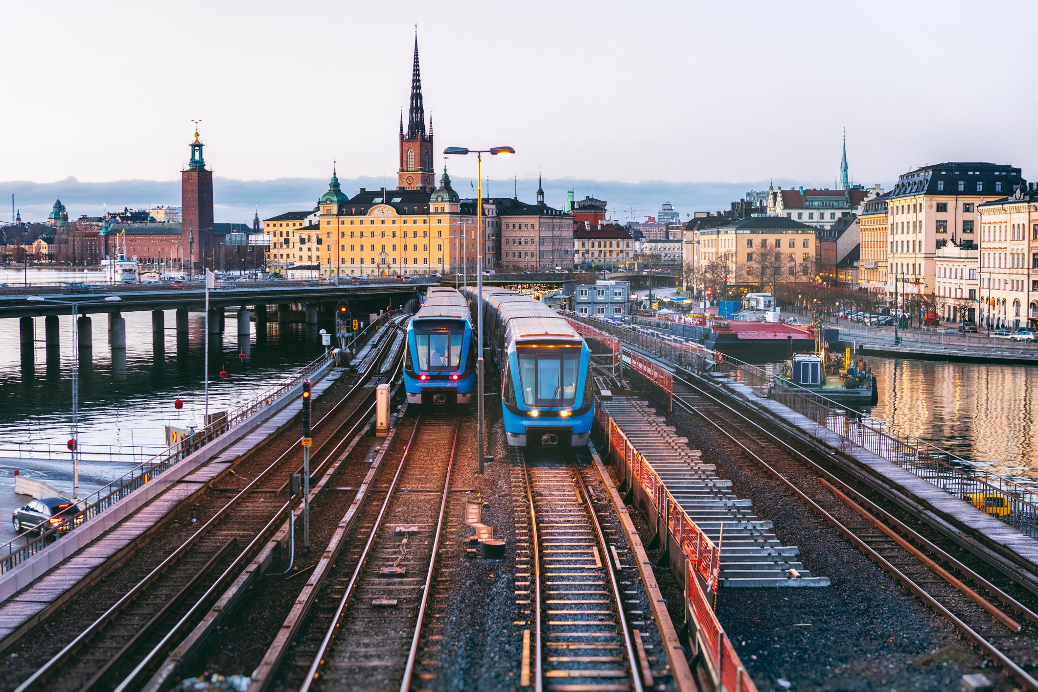 It's easy to travel from Stockholm to the east of Sweden