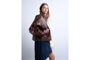 topshop leather jacket 