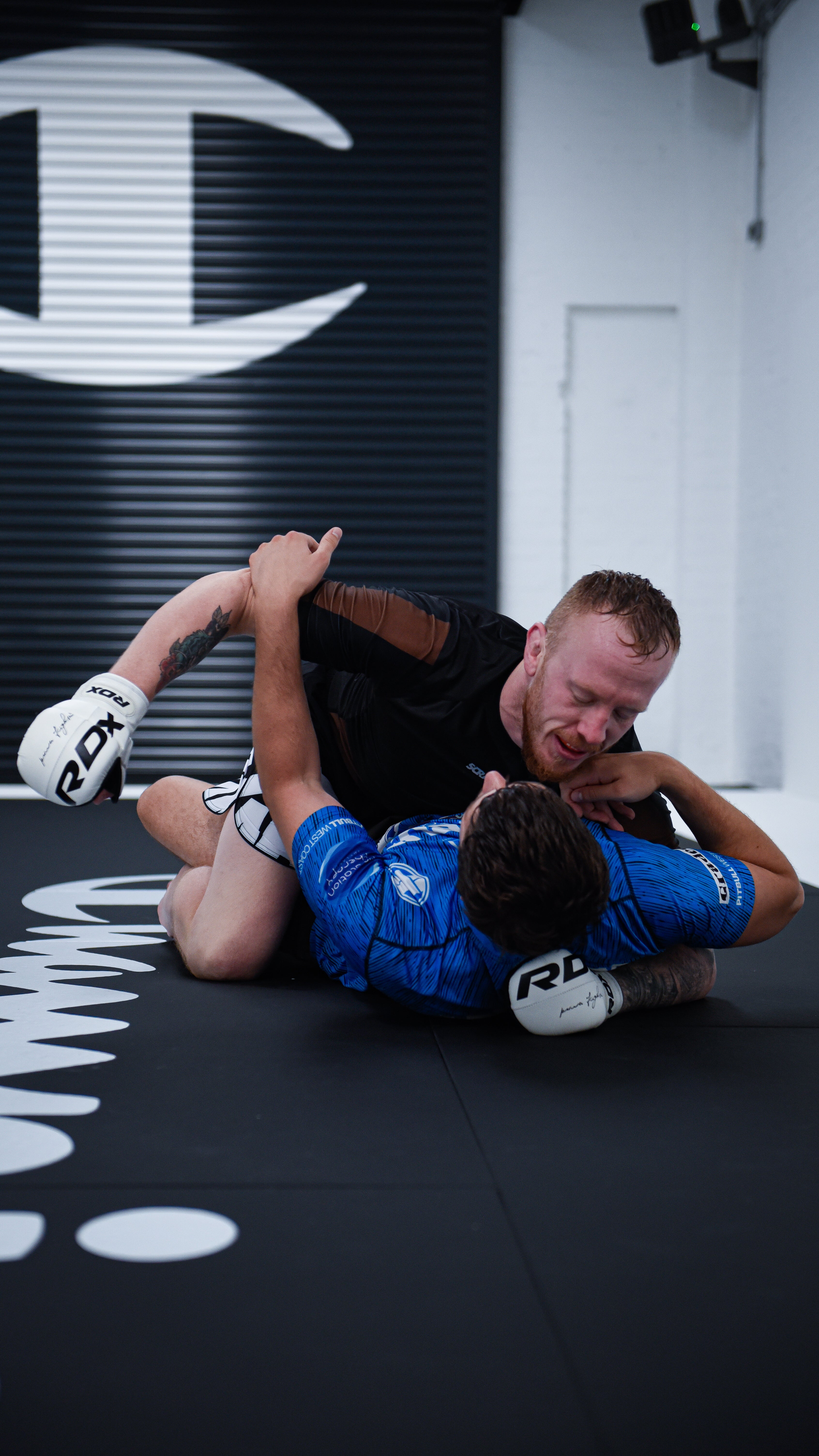 Zac Fagan (above) was first taught jiu-jitsu by Tom when the latter was 17