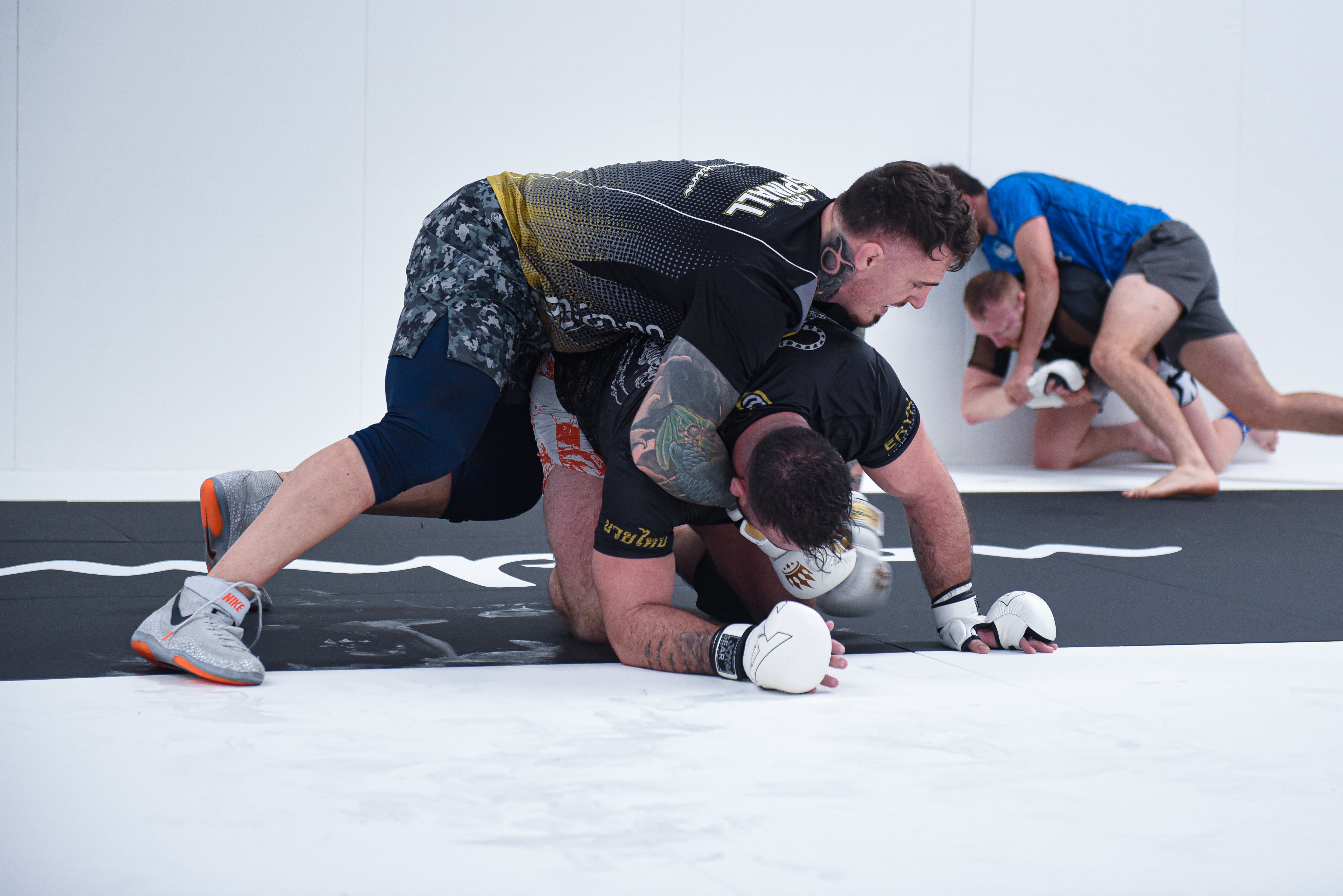 Aspinall is preparing for his first undisputed-title defence as UFC heavyweight champion