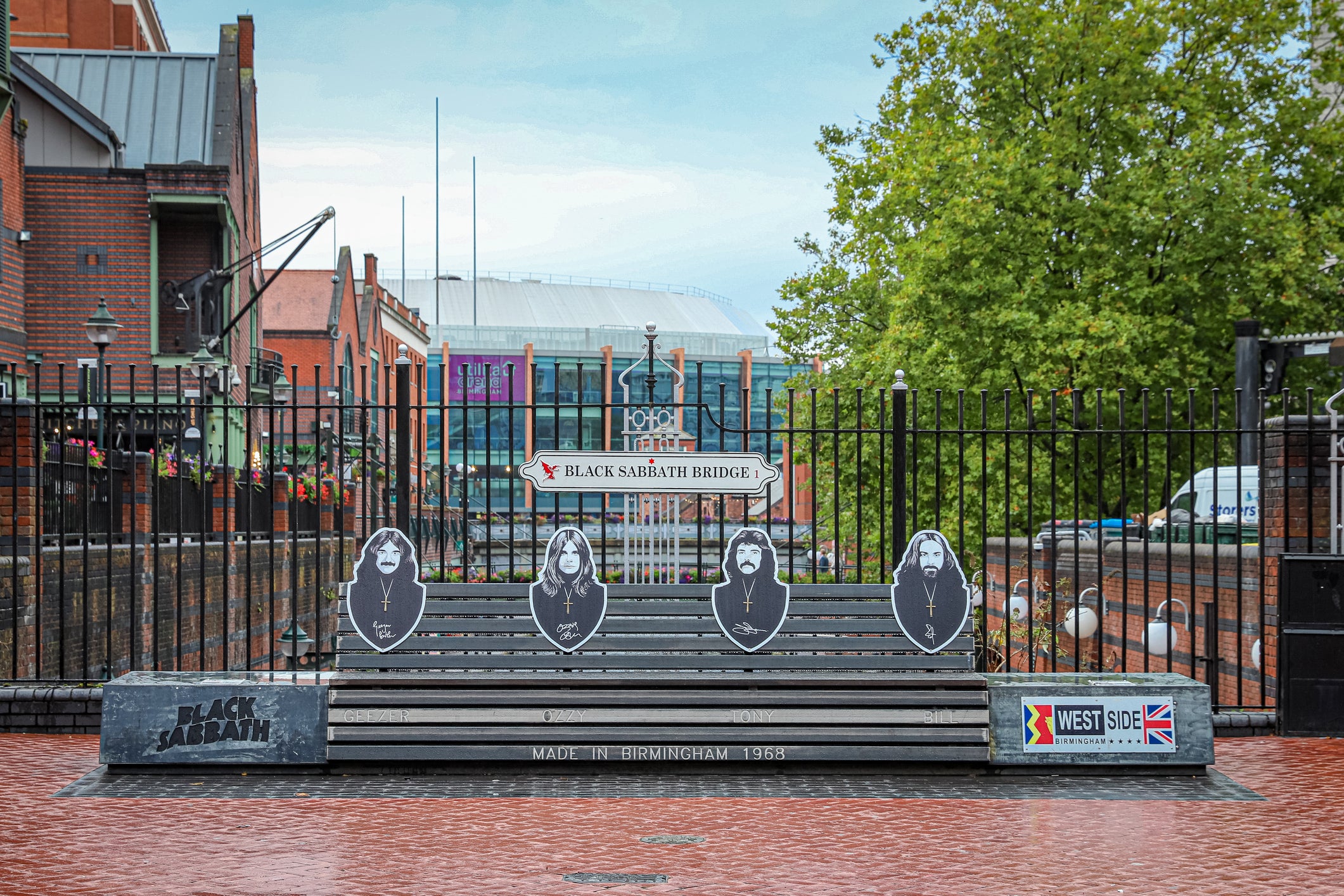 The Black Sabbath bridge has become a place of pilgrimage