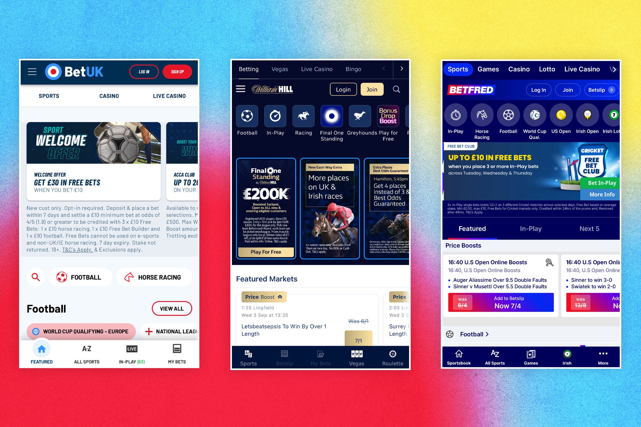 We’ve tested out dozens of reputable UK betting apps and ranked the best ones