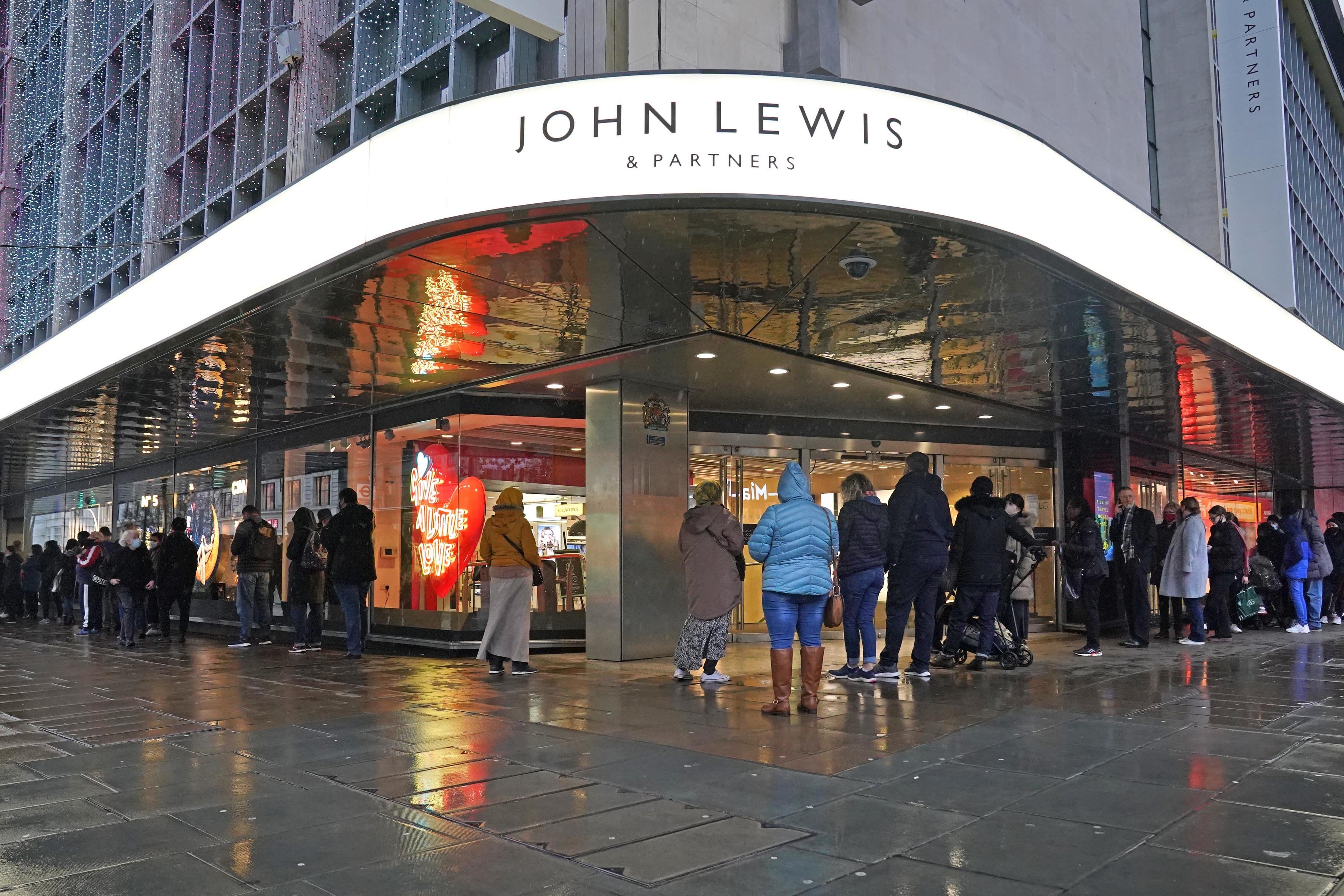 John Lewis is bringing Topshop products into its shops from next year (Jonathan Brady/PA)