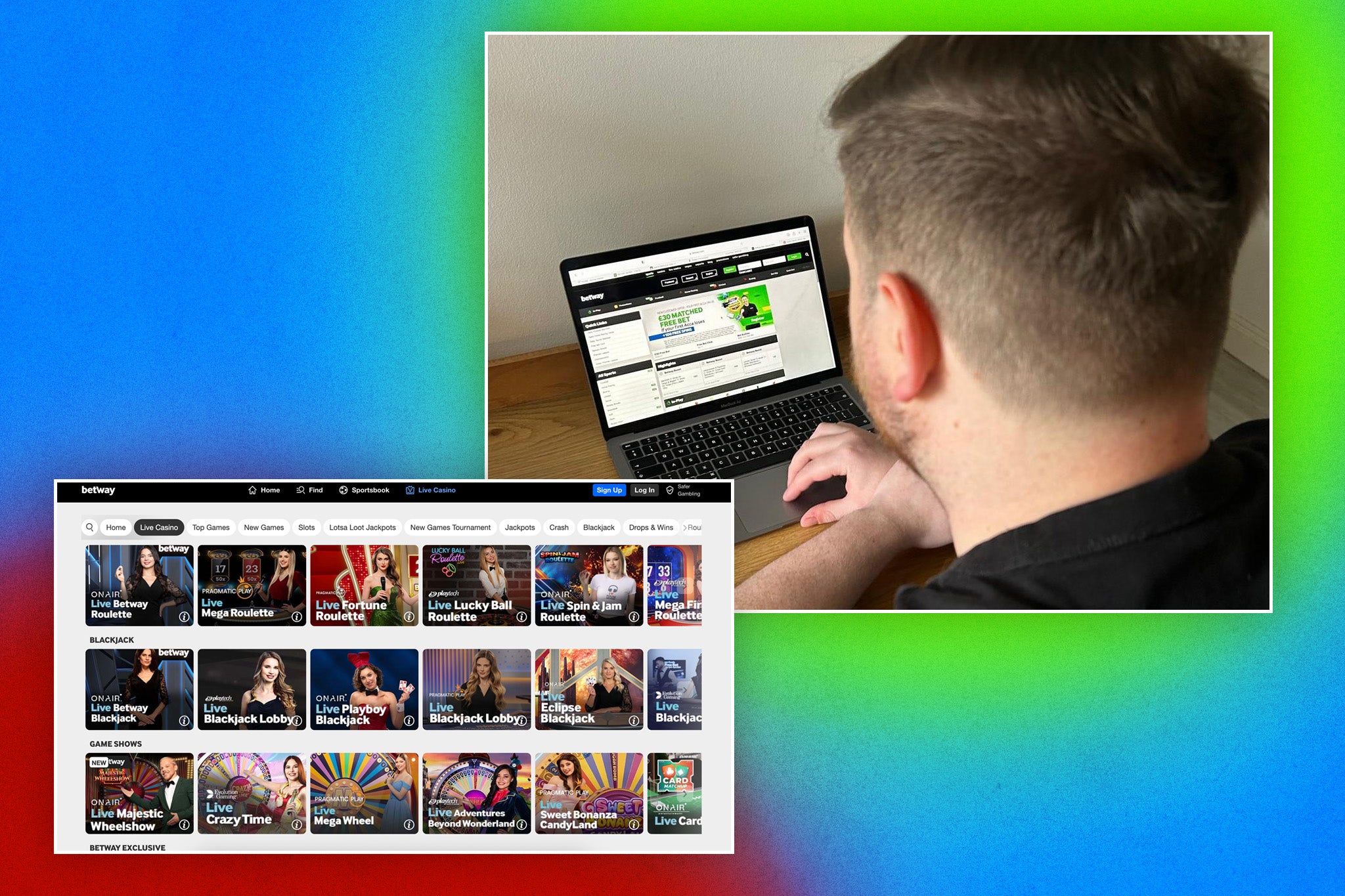 Betway Casino Welcome Bonus