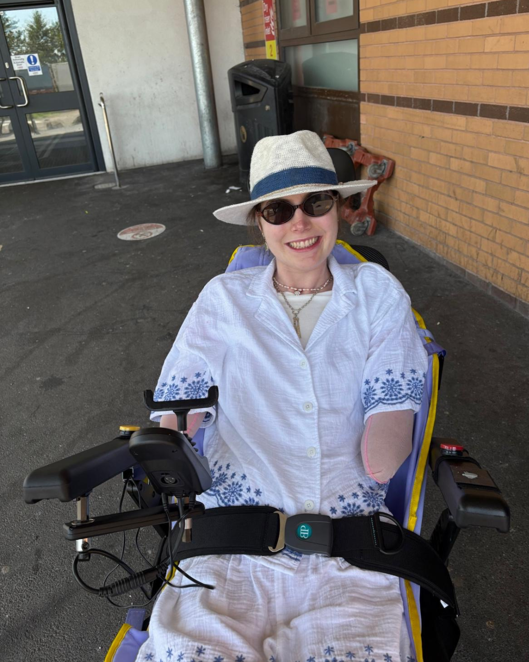 Lily was helped by a psychologist to come to terms with the amputations