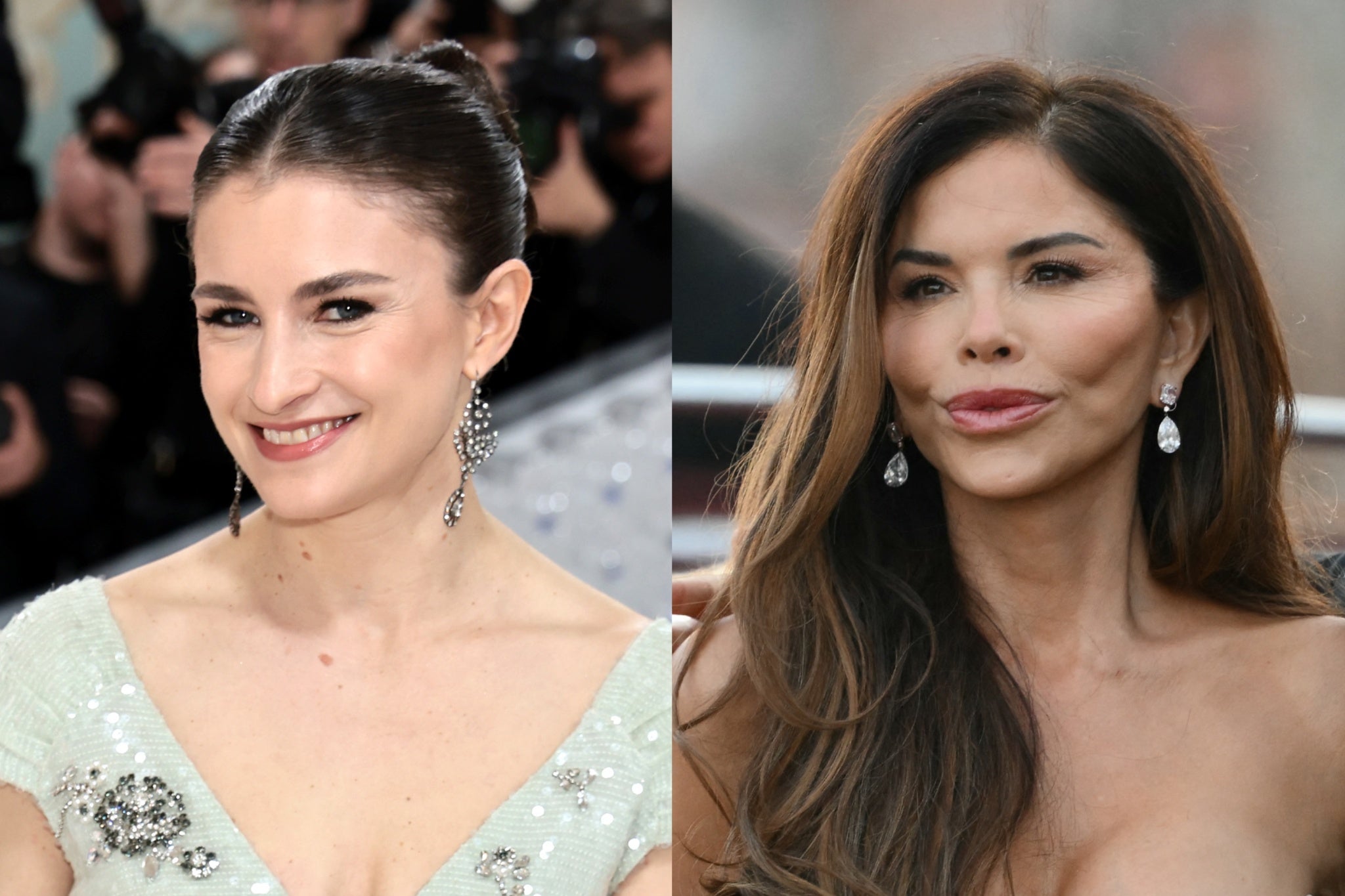 Chloe Malle (left) has spoken out about her decision to put Lauren Sanchez on the cover of 'Vogue'