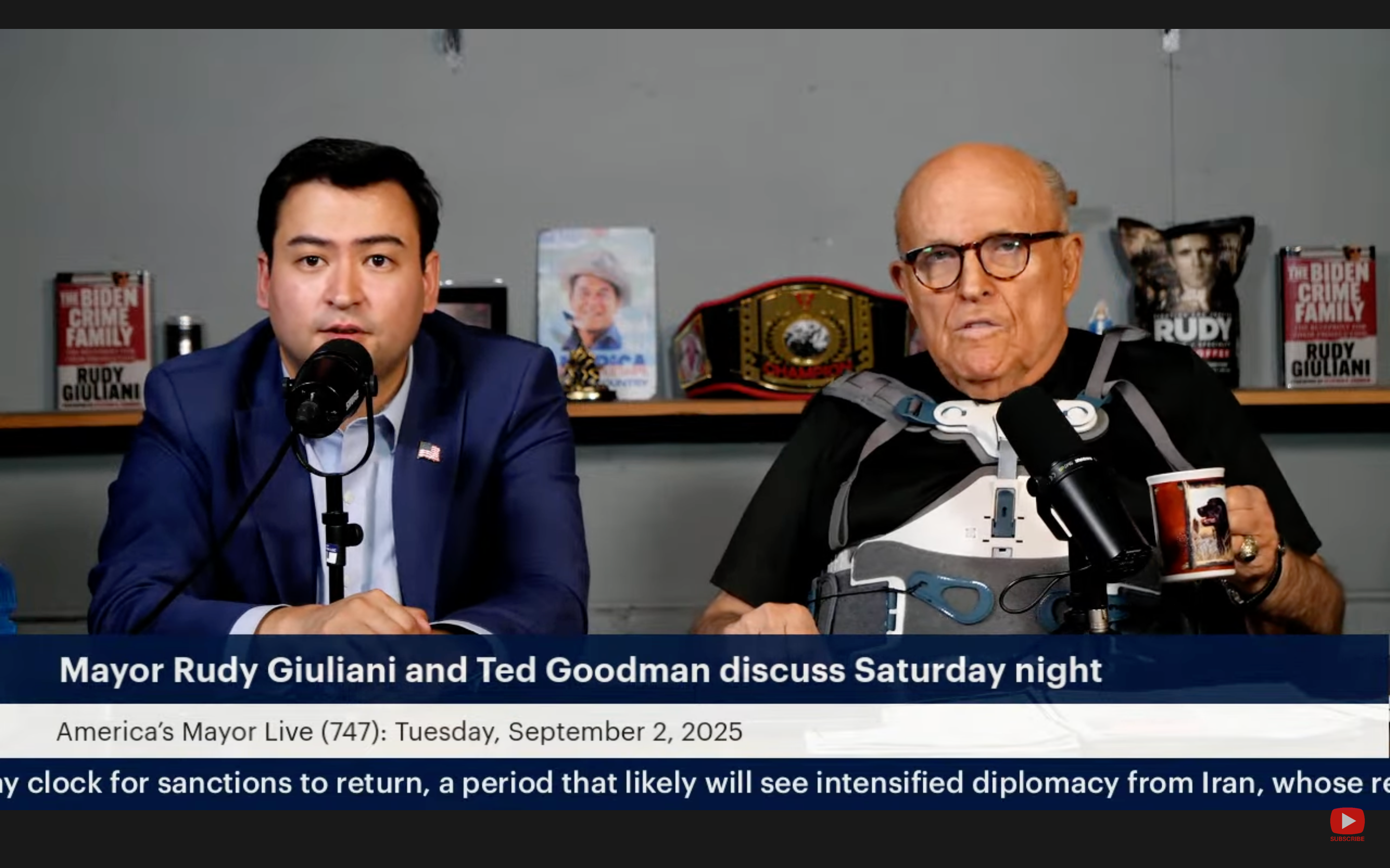 Rudy Giuliani reveals a shocking twist about a woman involved in the domestic violence incident that transpired just before he was injured in a car crash
