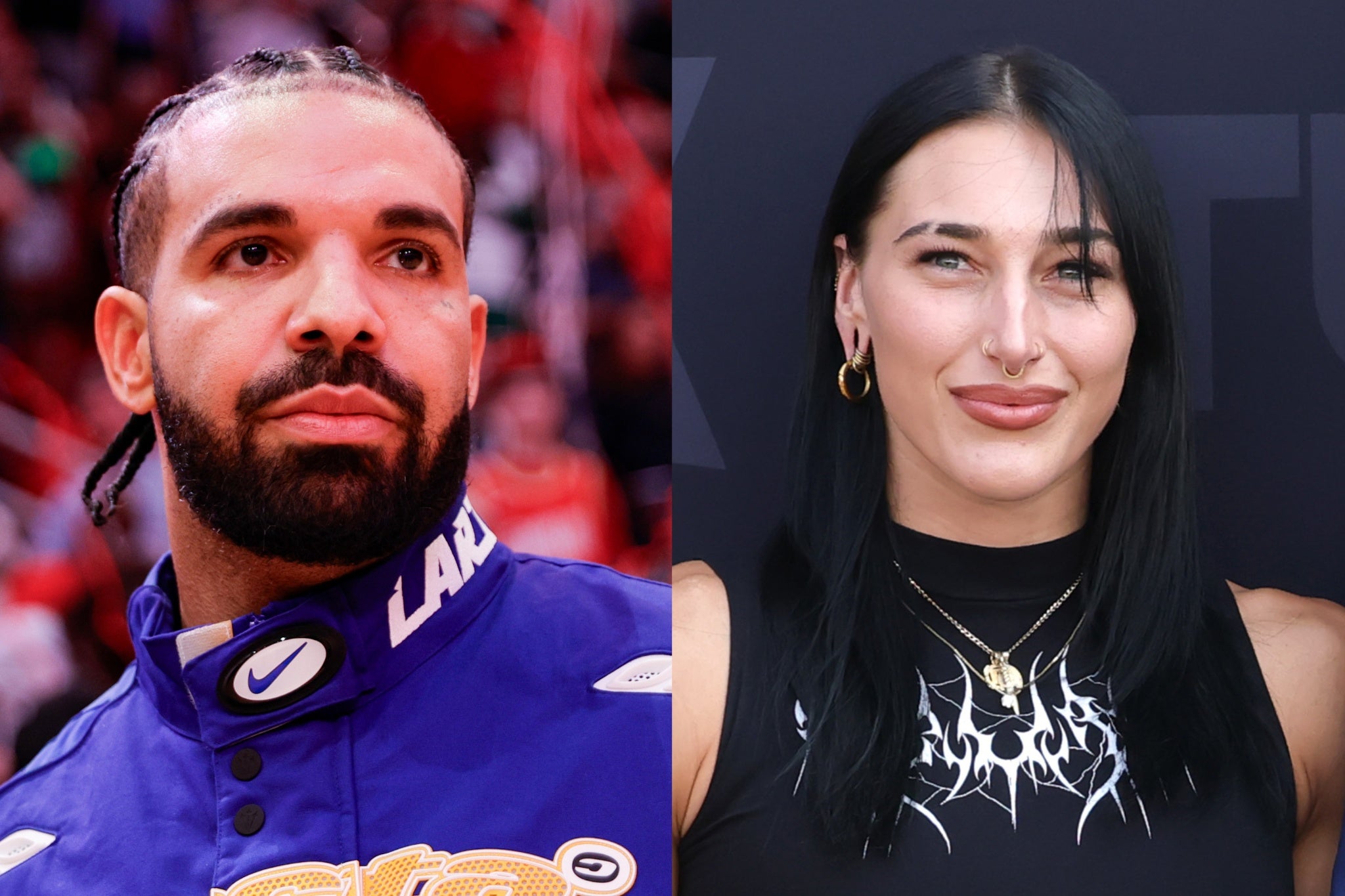 Drake confessed that his explore page on Instagram is filled with posts about Rhea Ripley