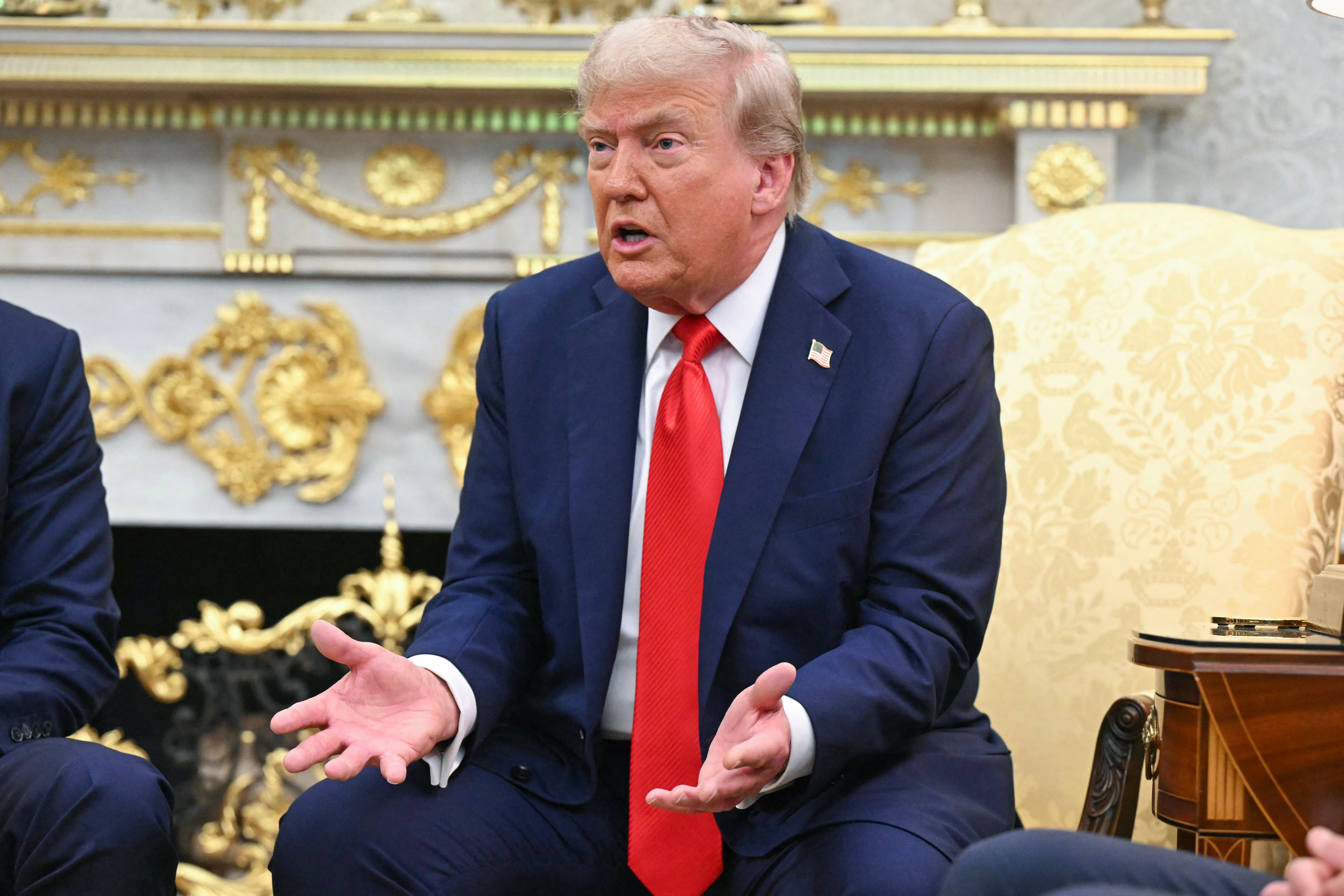 Trump repeated his claim Wednesday that the Epstein case is ‘a Democrat hoax that never ends’