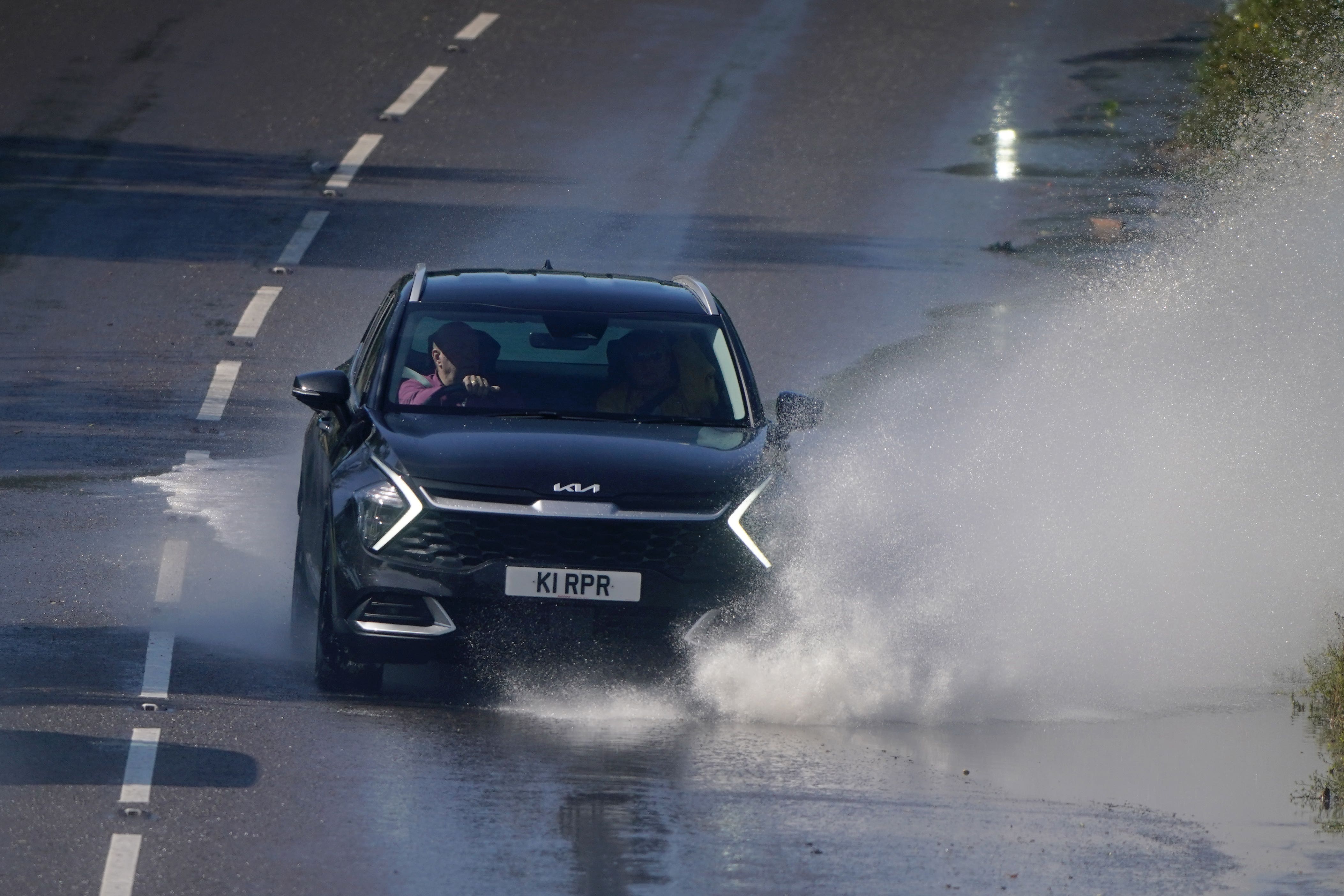 Heavy rain has fallen across parts of the country (Gareth Fuller/PA)