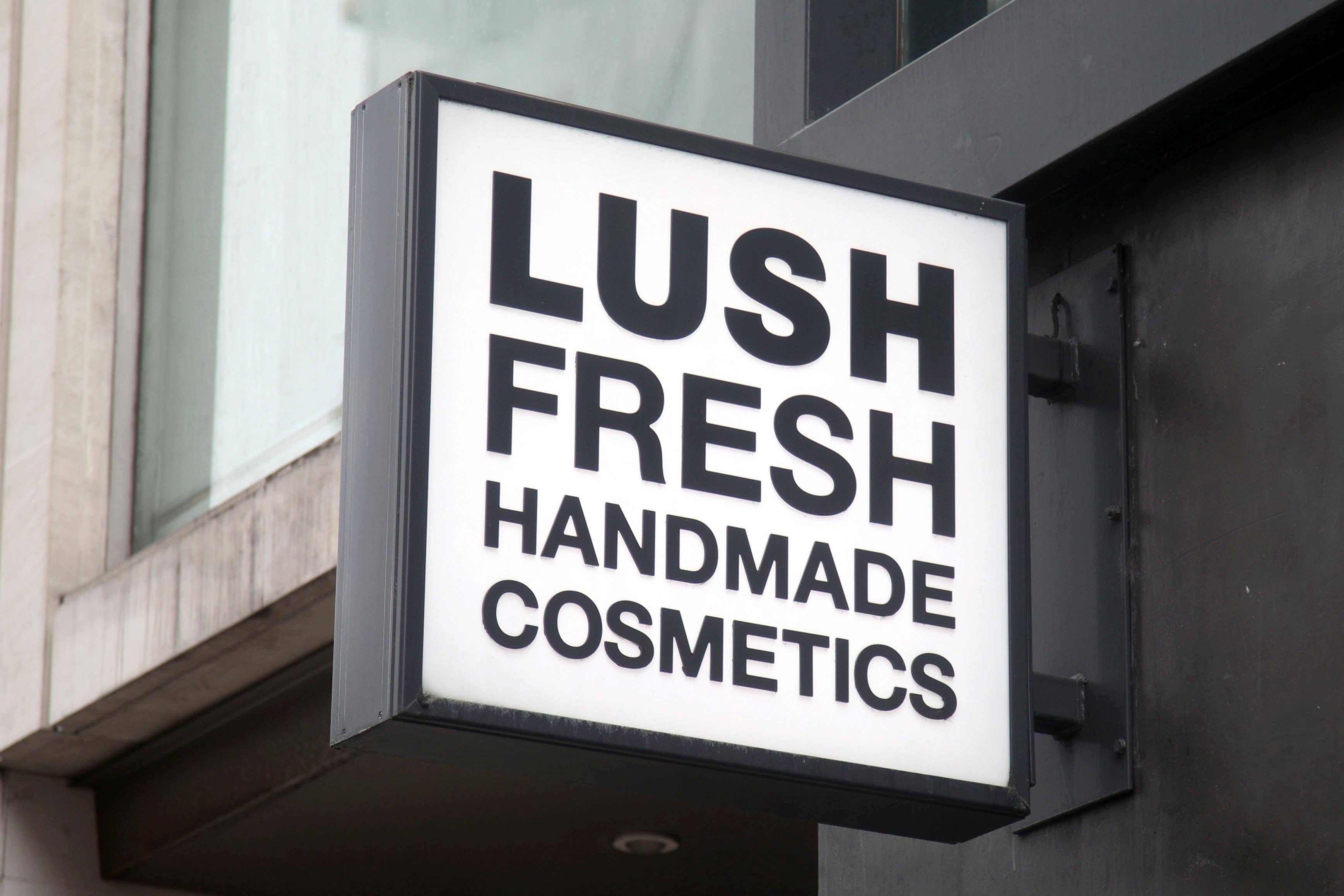 Lush said it closed all of its more than 100 stores in the UK on Wednesday, including its flagship on Oxford Street (PA)