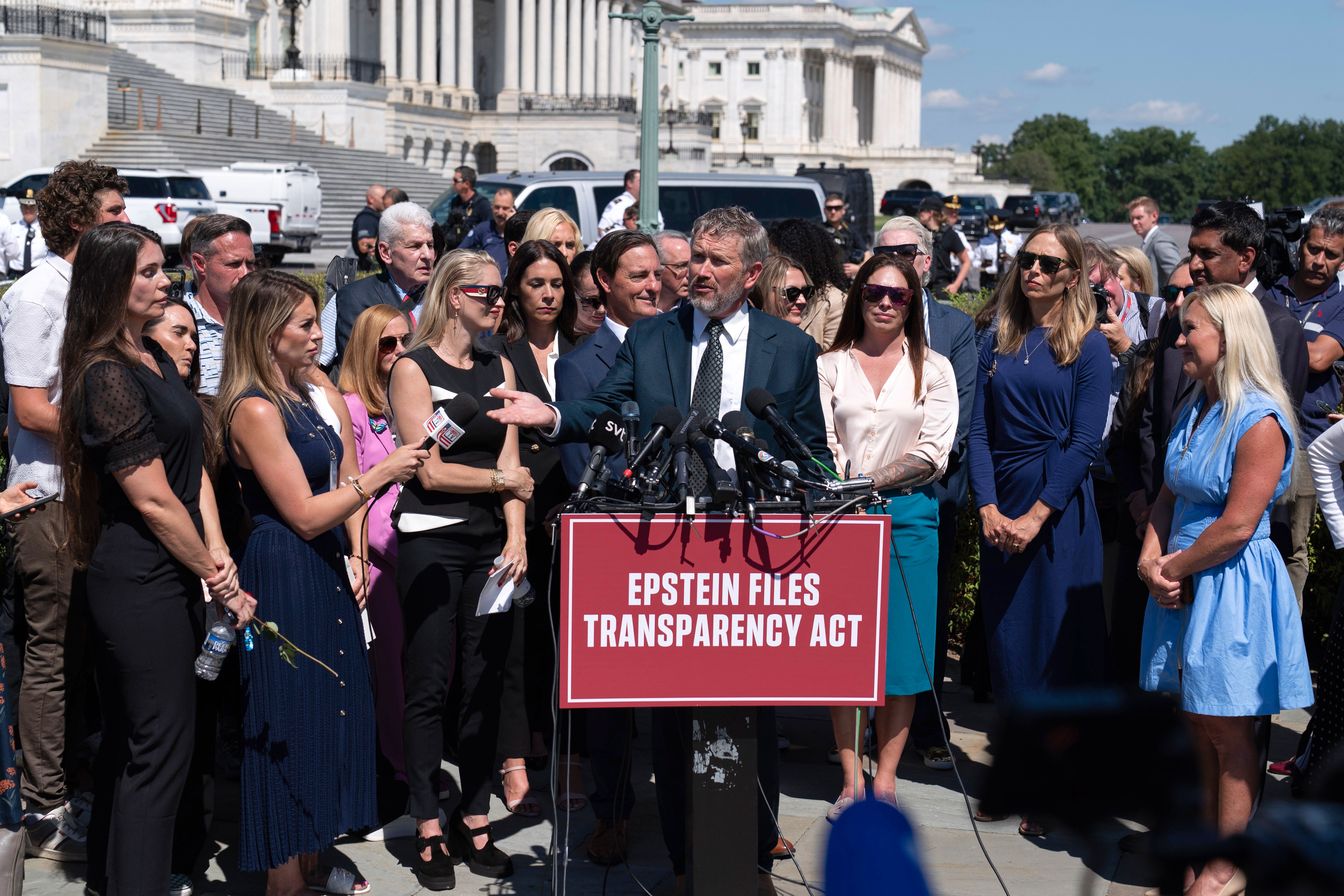 House Speaker reportedly urged members not to back fellow Republican Rep. Thomas Massie’s bill trying to force the release of more Epstein files