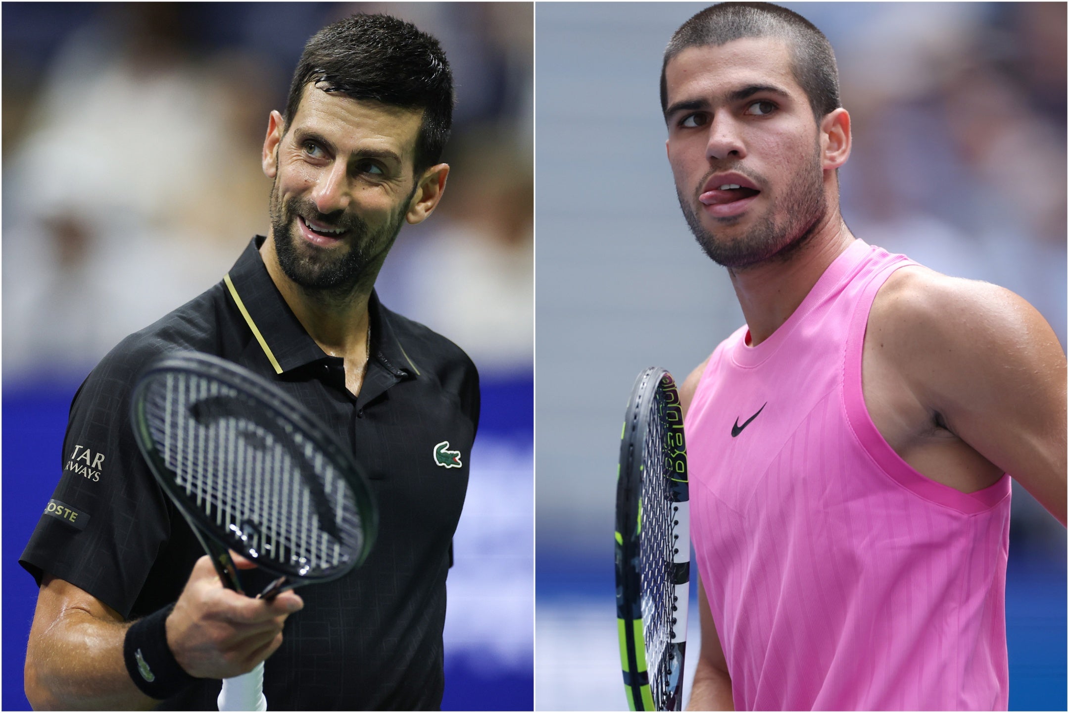 Novak Djokovic v Carlos Alcaraz start time: When is US Open semi-final?