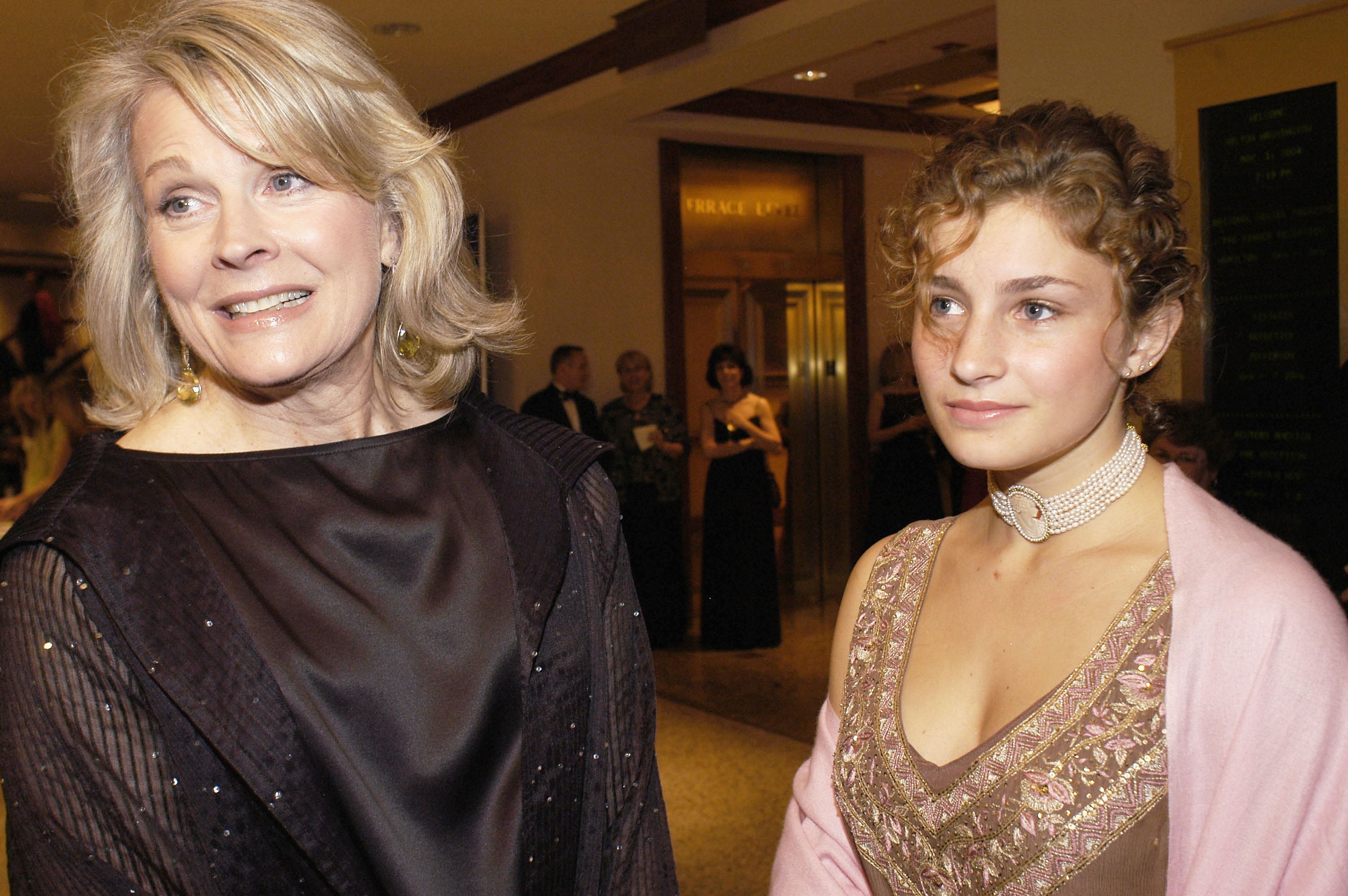 Daughter of actor Candice Bergen (left) and the film director Louis Malle, Chloe Malle (right) was announced as the new US editorial director on Tuesday