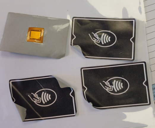 The BPA has revealed how some contactless payment scams work by using stickers to conceal fake readers