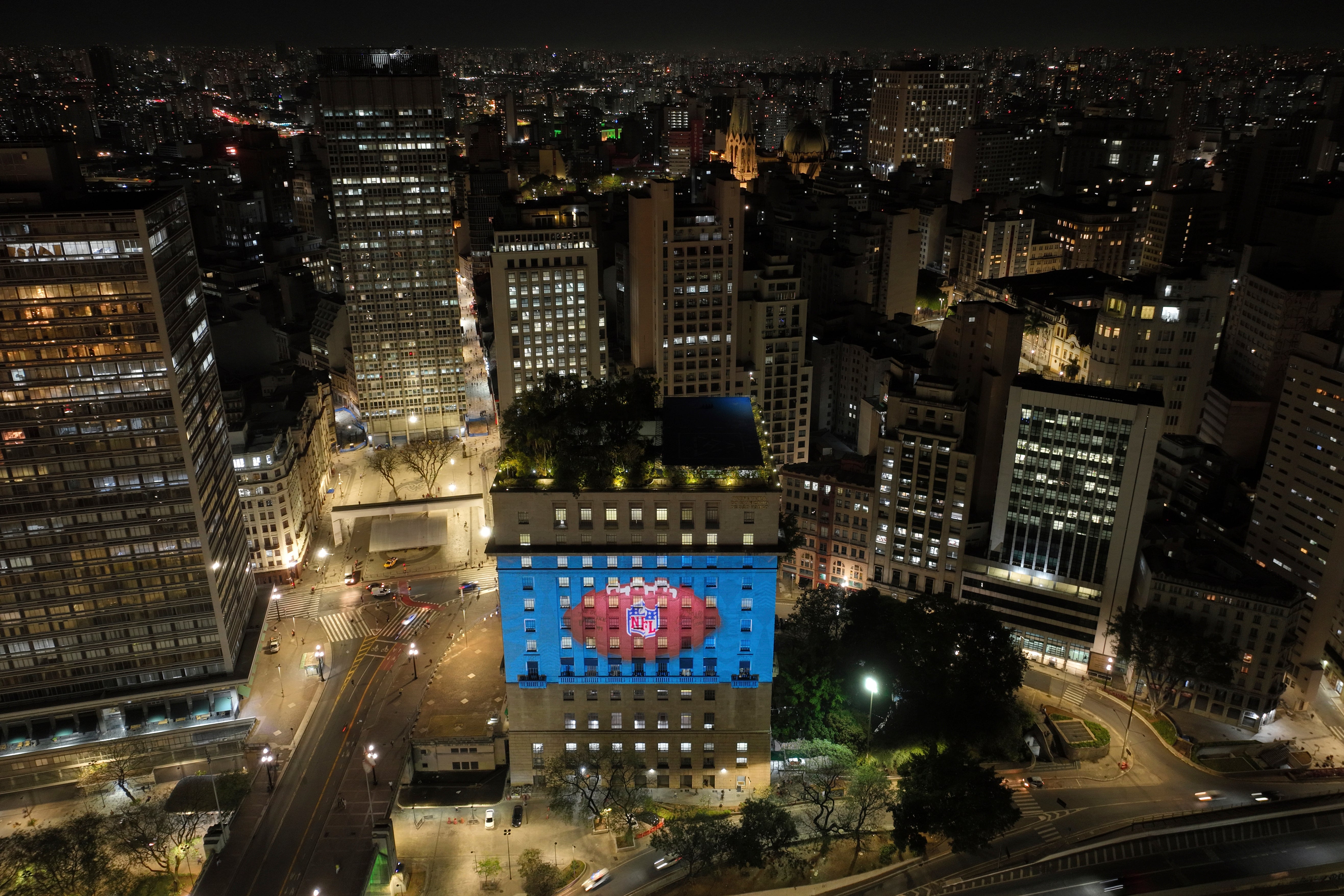 APTOPIX Brazil NFL Football