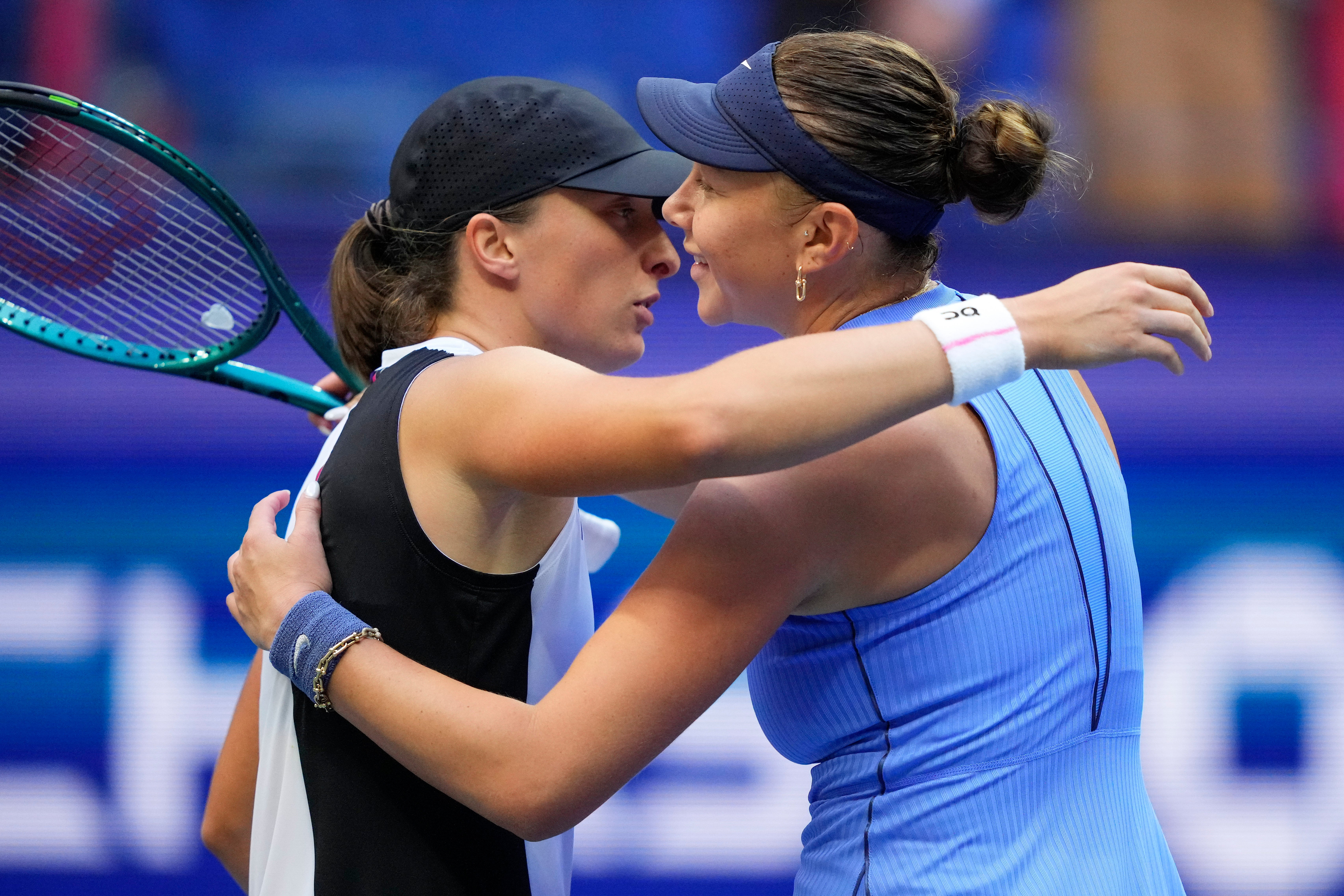 Amanda Anisimova toppled Iga Swiatek to reach her third grand slam semi-final