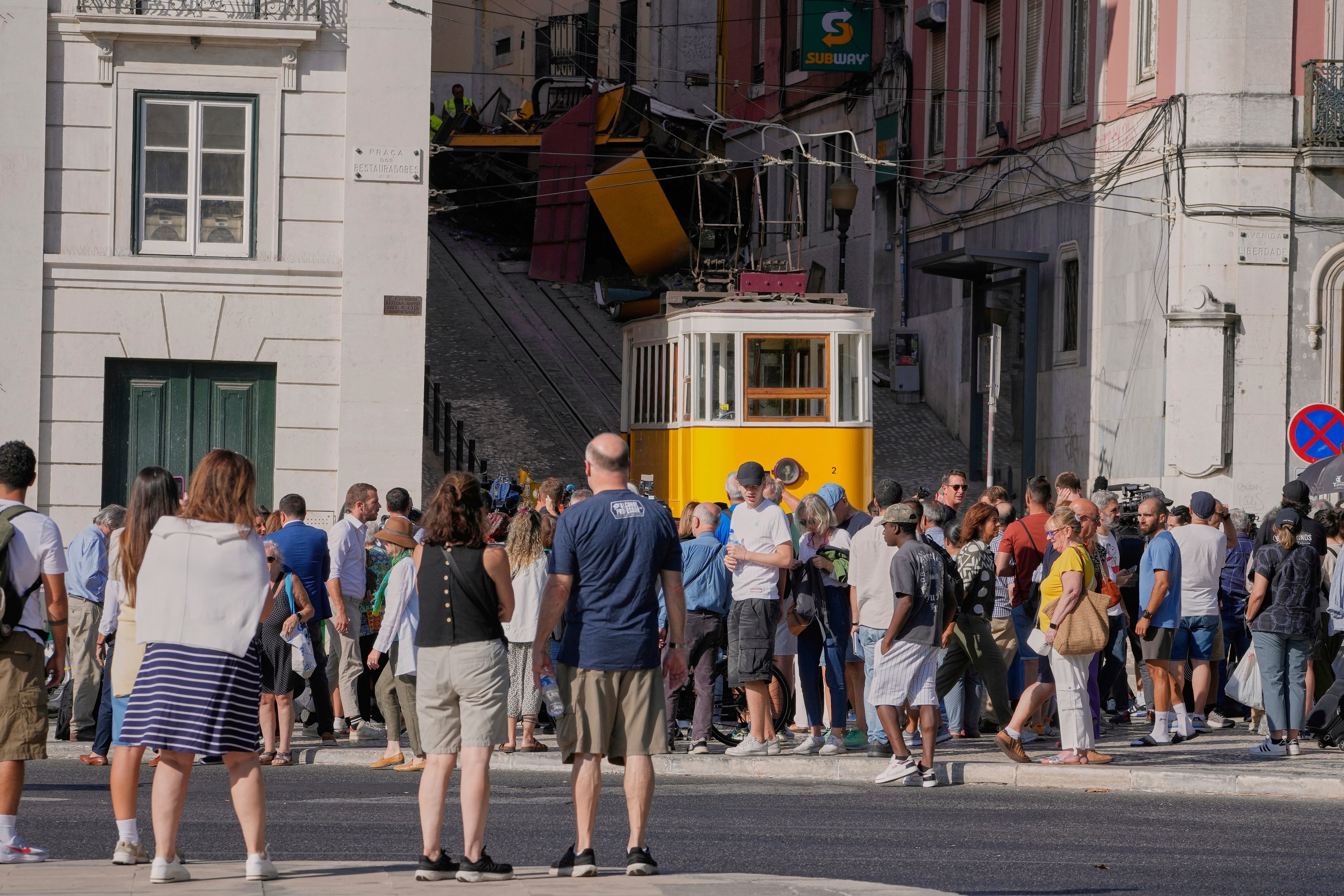 Mapped: Where Lisbon funicular crash that left 16 dead took place