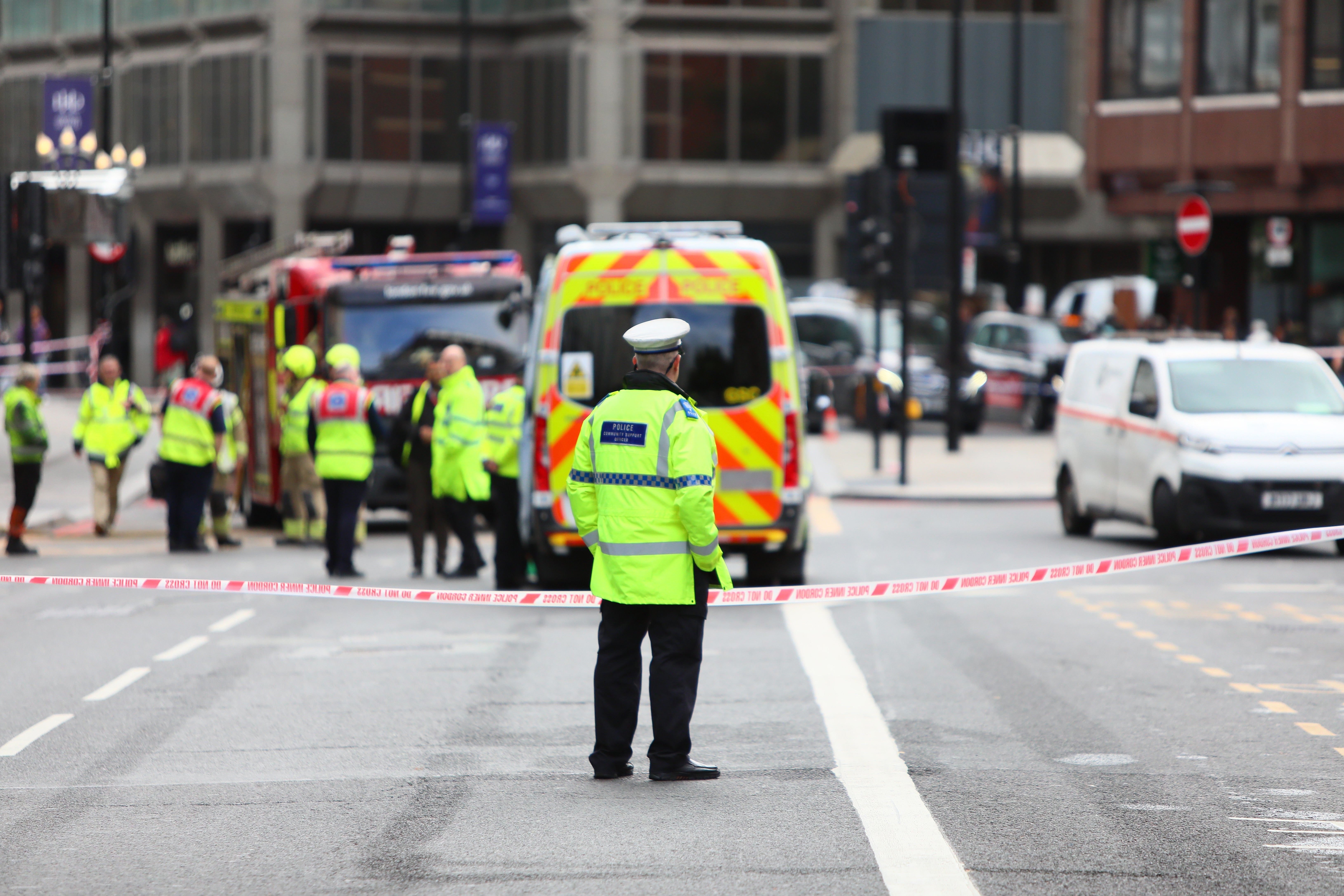 The roads around Victoria have been closed