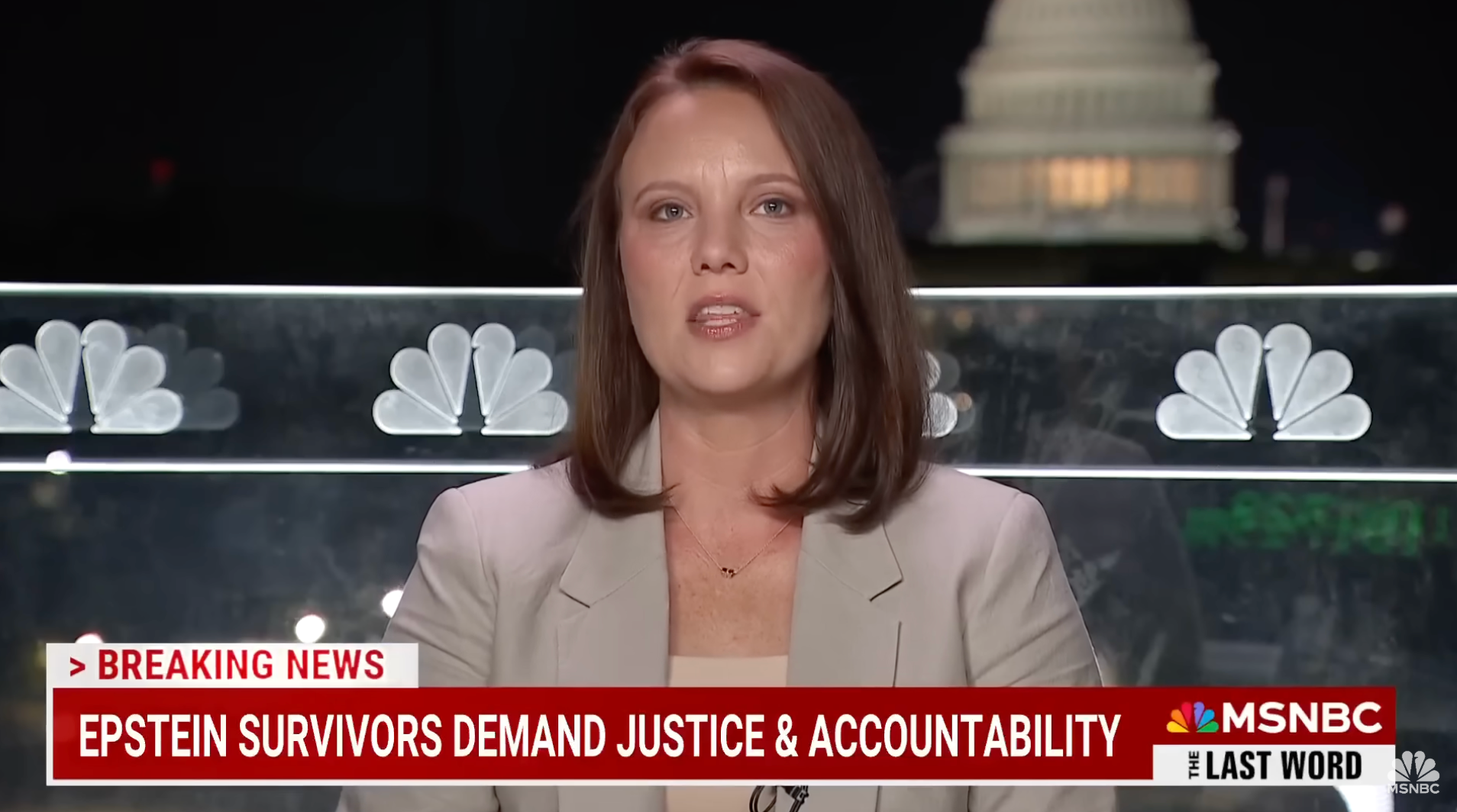 Jena-Lisa Jones was introduced to the late pedophile when she was just 14 and said she feels betrayed after voting for President Donald Trump