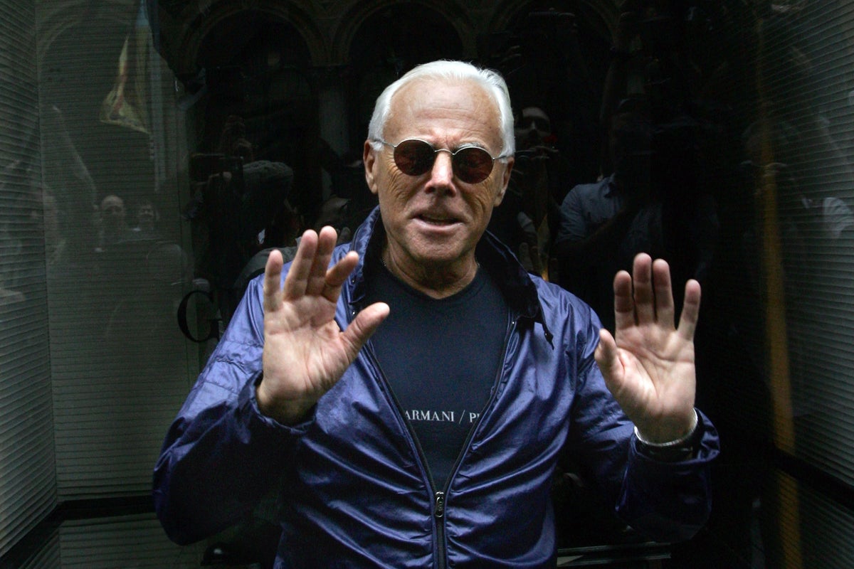 Italian luxury fashion giant Giorgio Armani dies aged 91