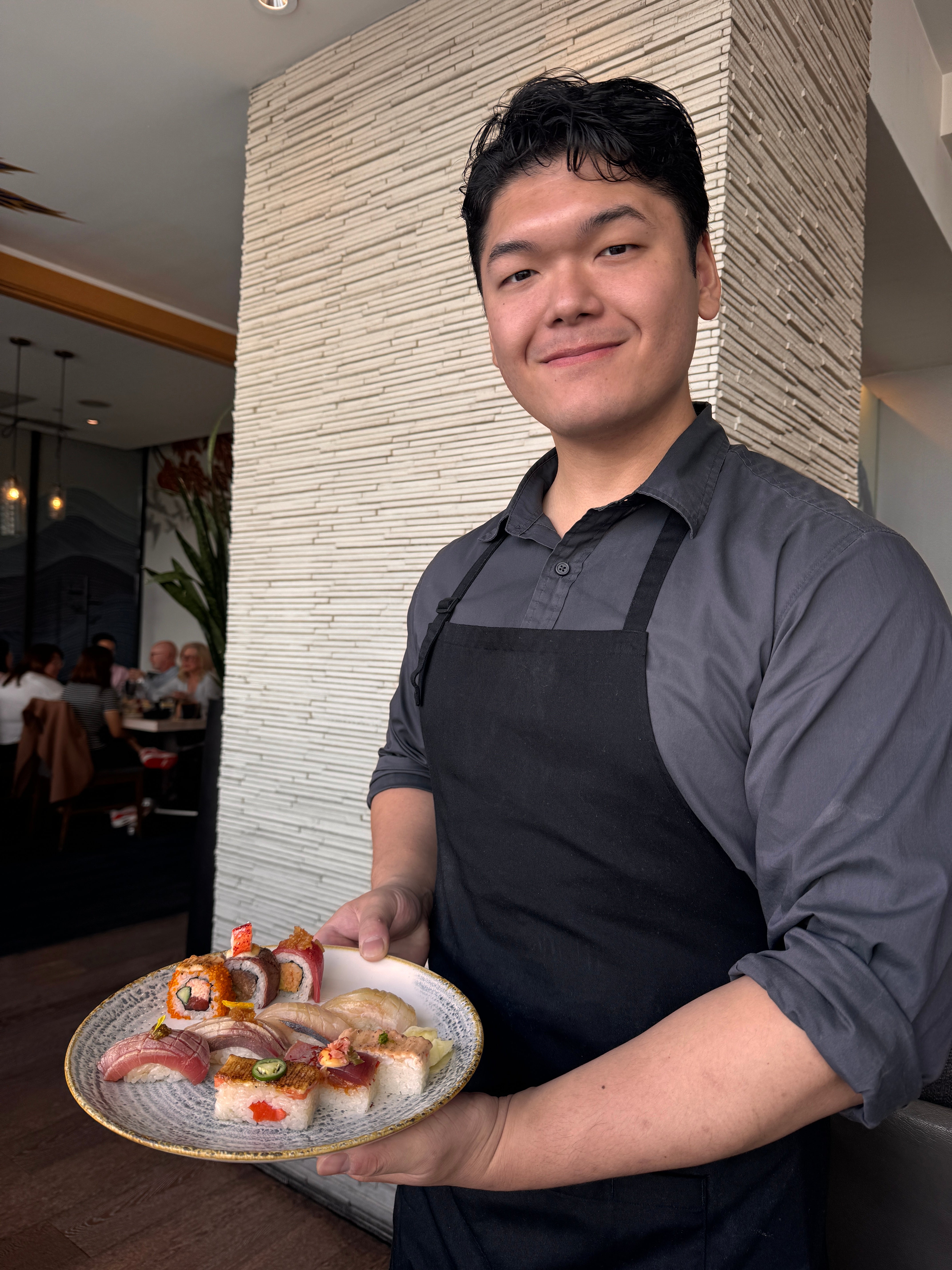 Miku sushi restaurant blends Japanese and local flavours in a prime waterfront location