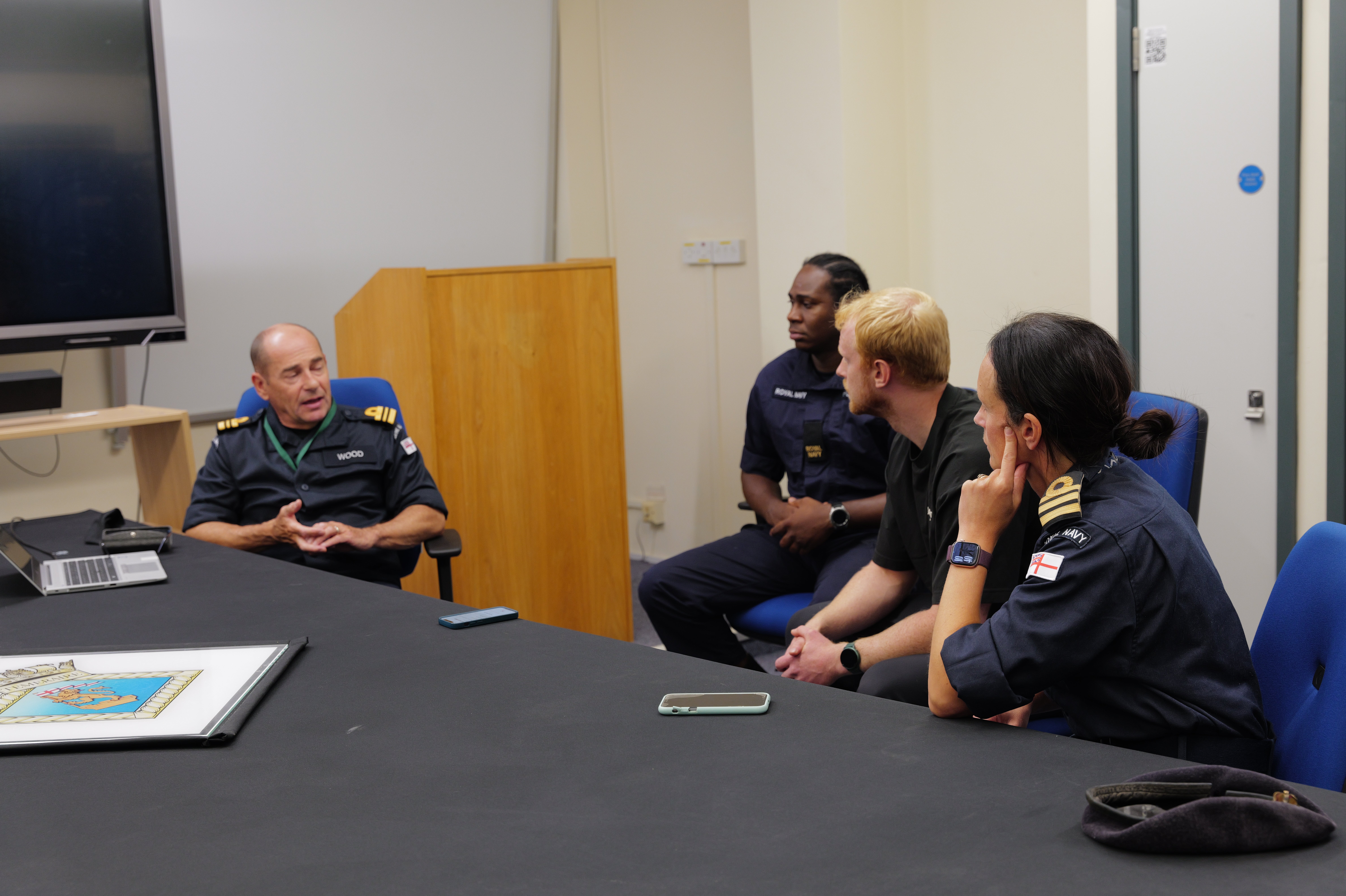 I was given a briefing on the rationale behind this new Royal Navy fitness test