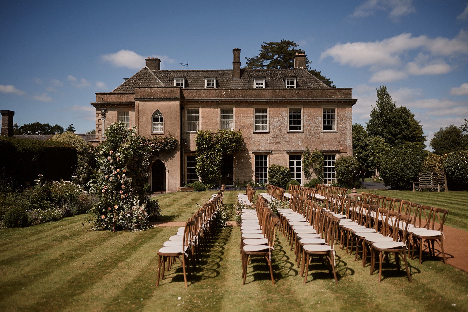 Babington House is a beautiful setting for a UK wedding