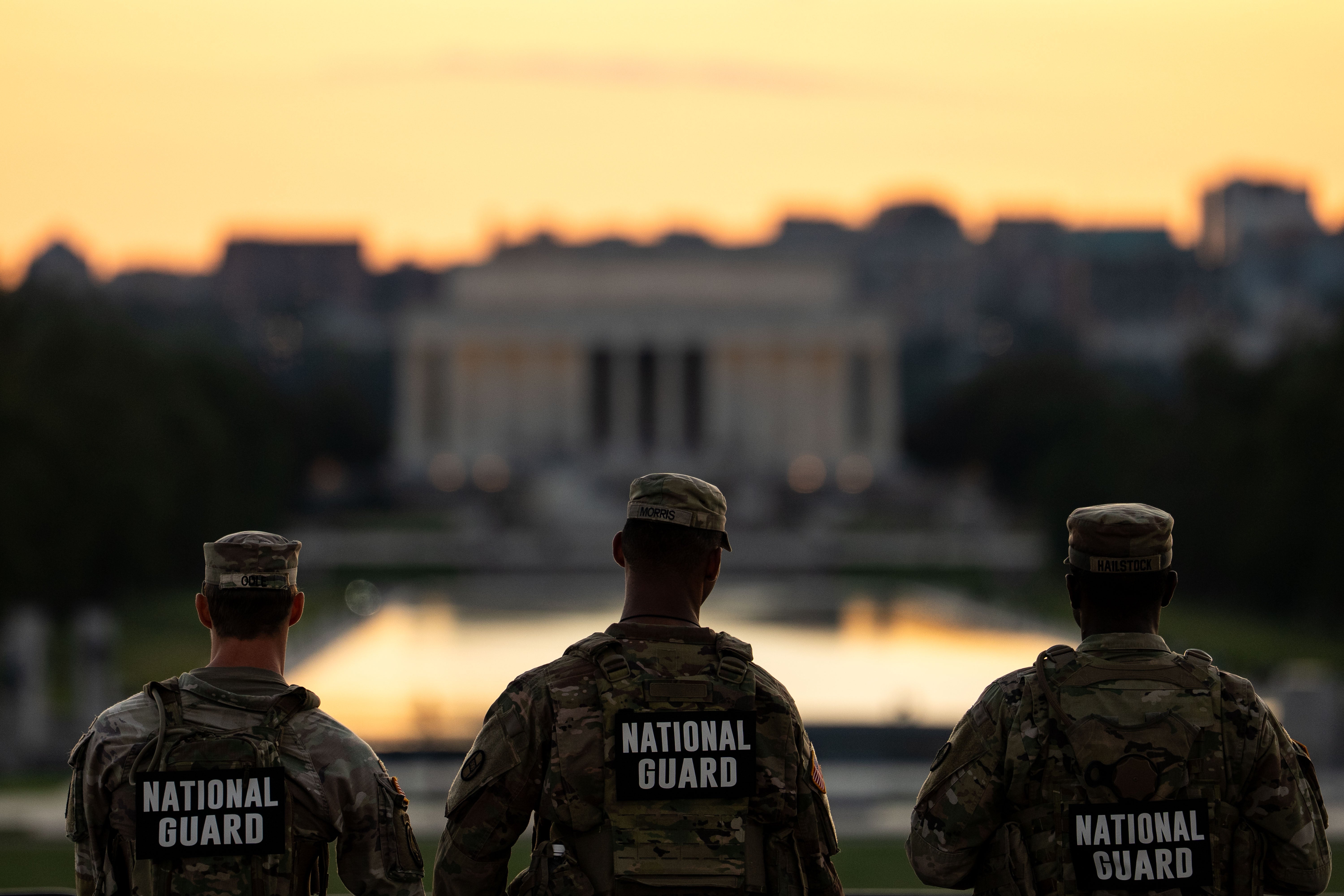 In addition to federal agencies such as ICE and the FBI, National Guard troops have been deployed across the District of Columbia