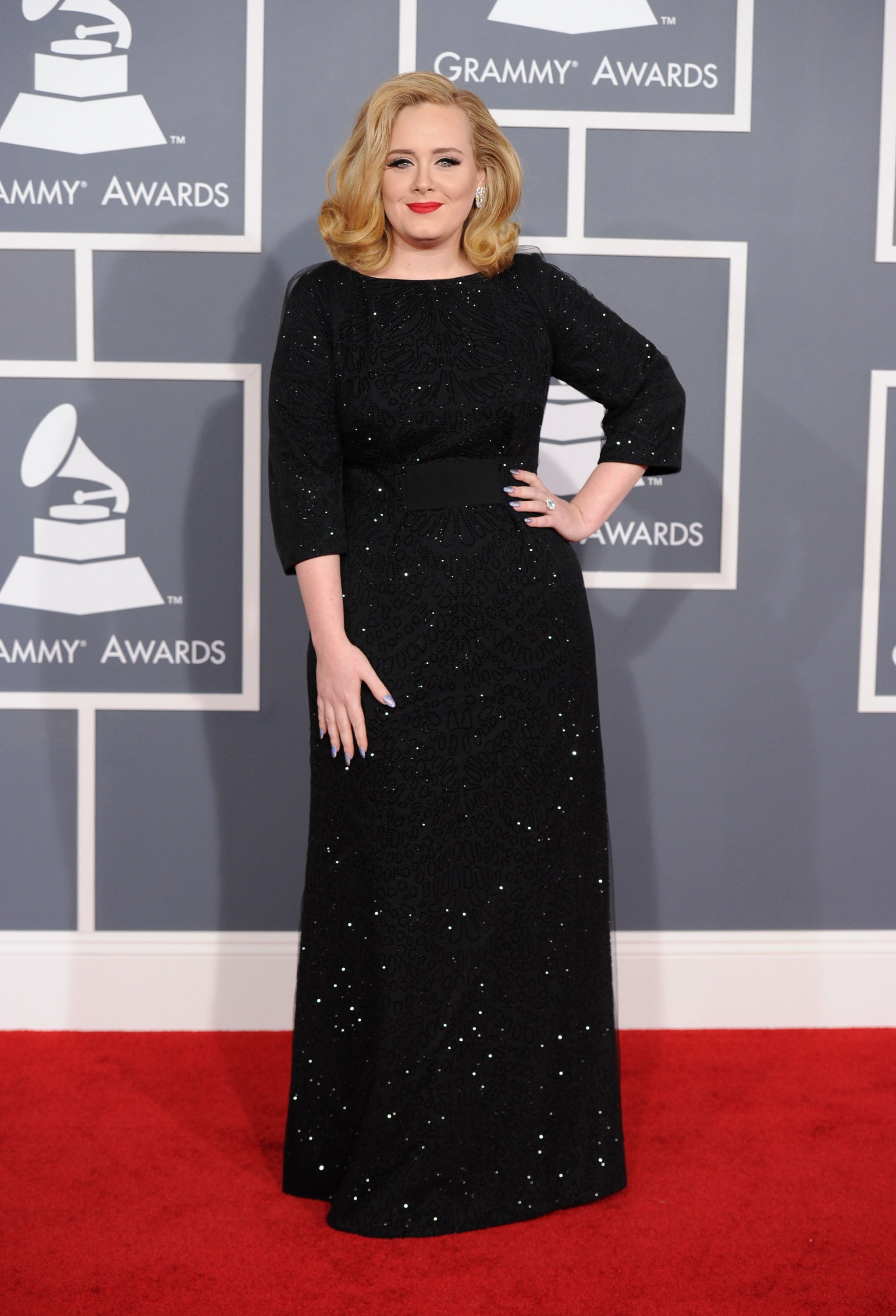 Adele opted for Armani and won all six awards for which she was nominated