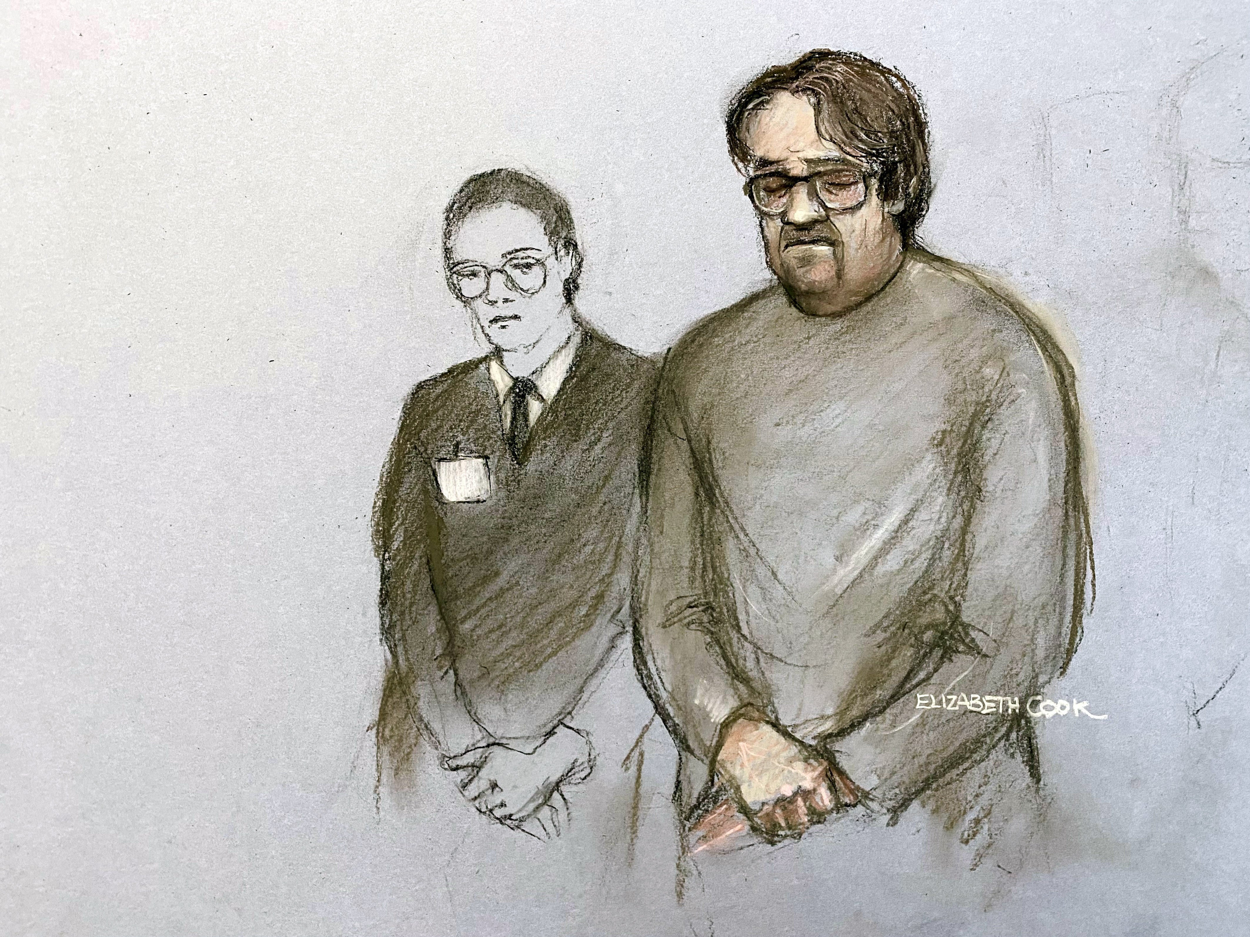 A judge said Hopper injured his legs ‘at least in part for sexual gratification’