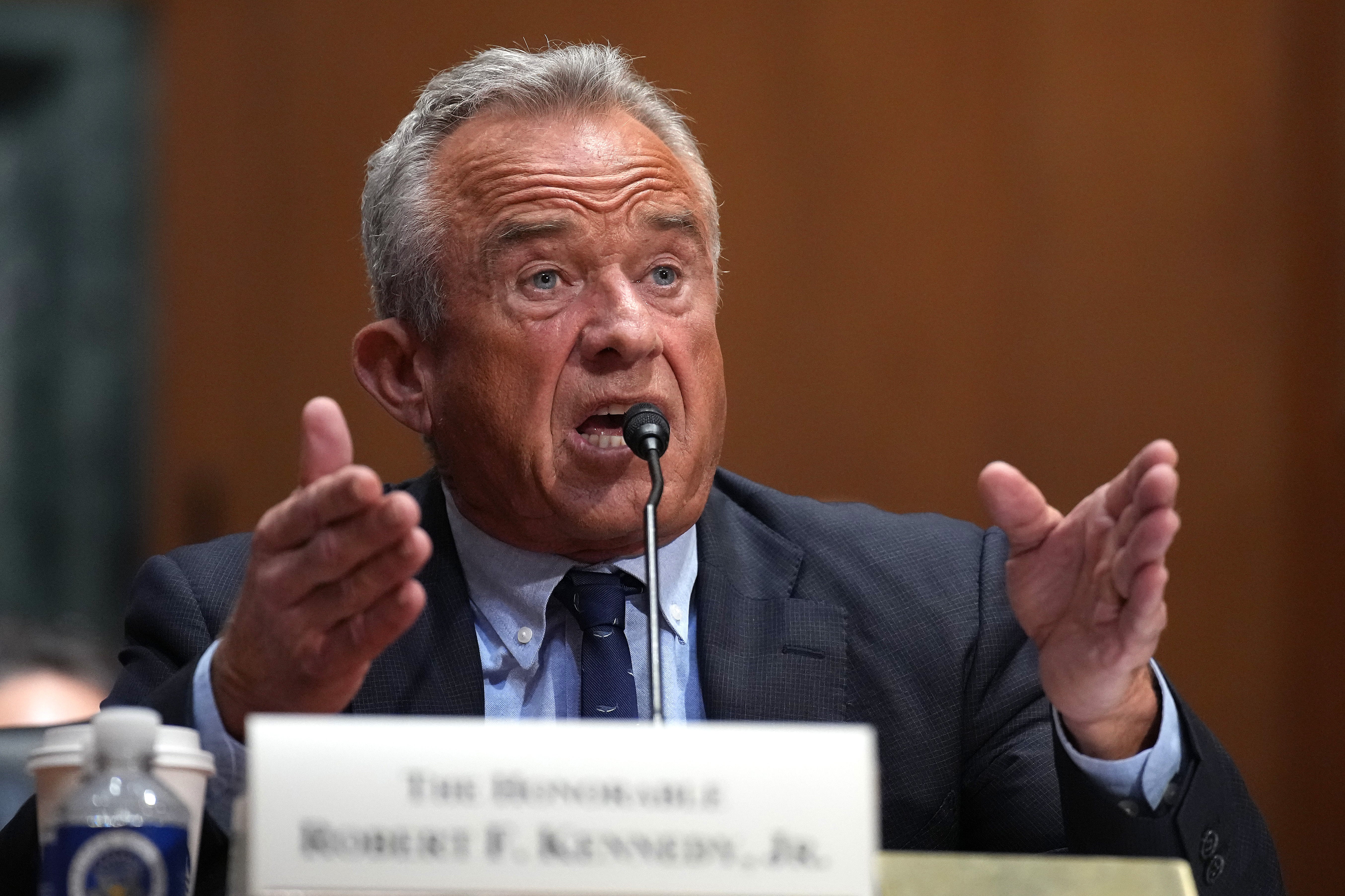 Kennedy defended many of his recent actions, including canceling vaccine development projects, during the hearing.